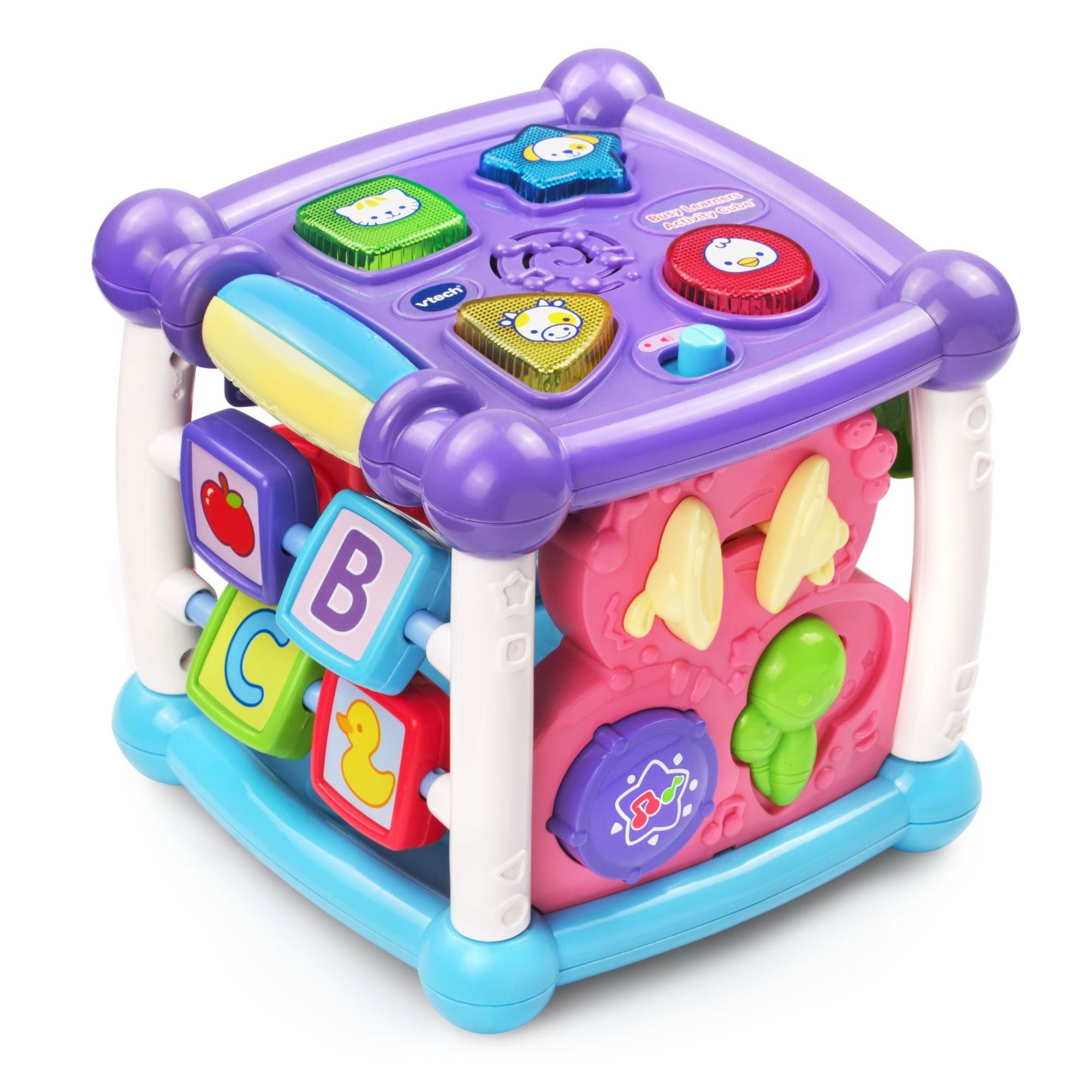 VTech Baby Turn And Learn Cube Pink
