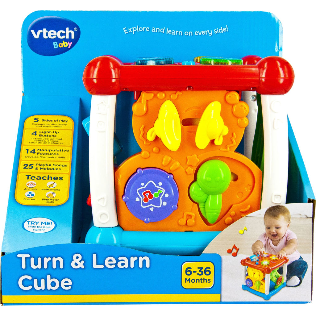 VTECH BABY TURN & LEARN CUBE – Toyworld Australia