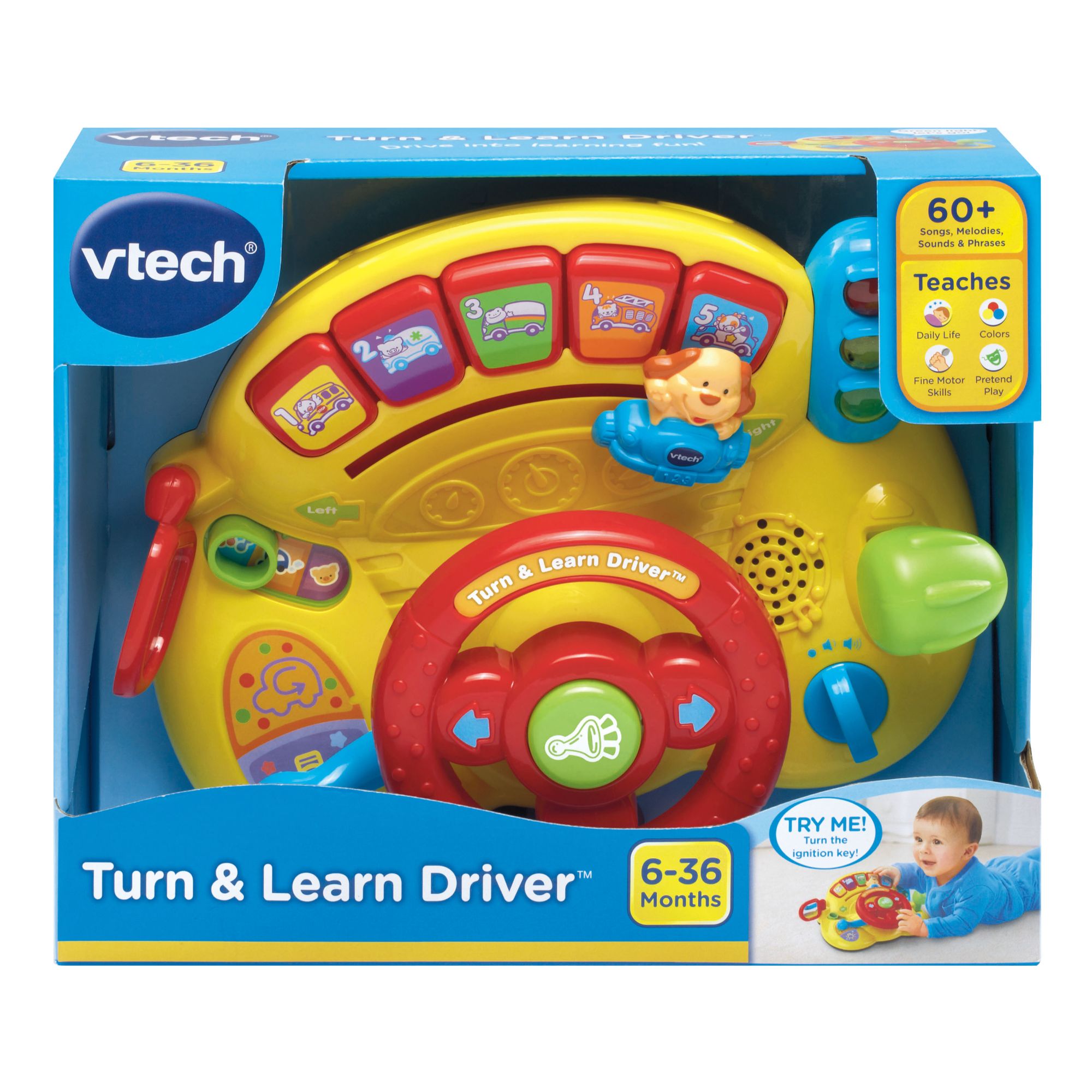 VTech Baby Turn & Learn Driver