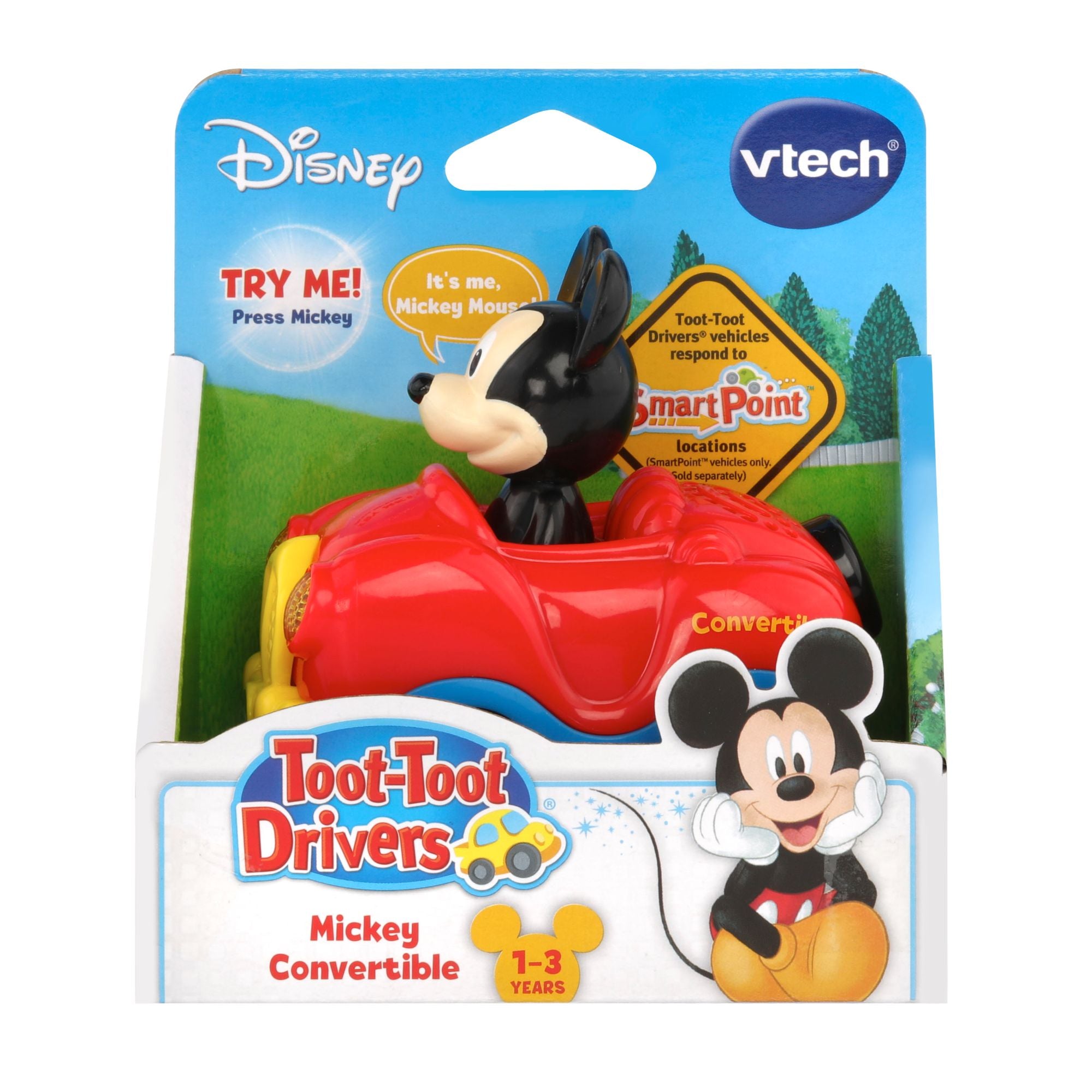VTech Disney Toot-Toot Drivers Mickey Convertible – Toyworld Australia