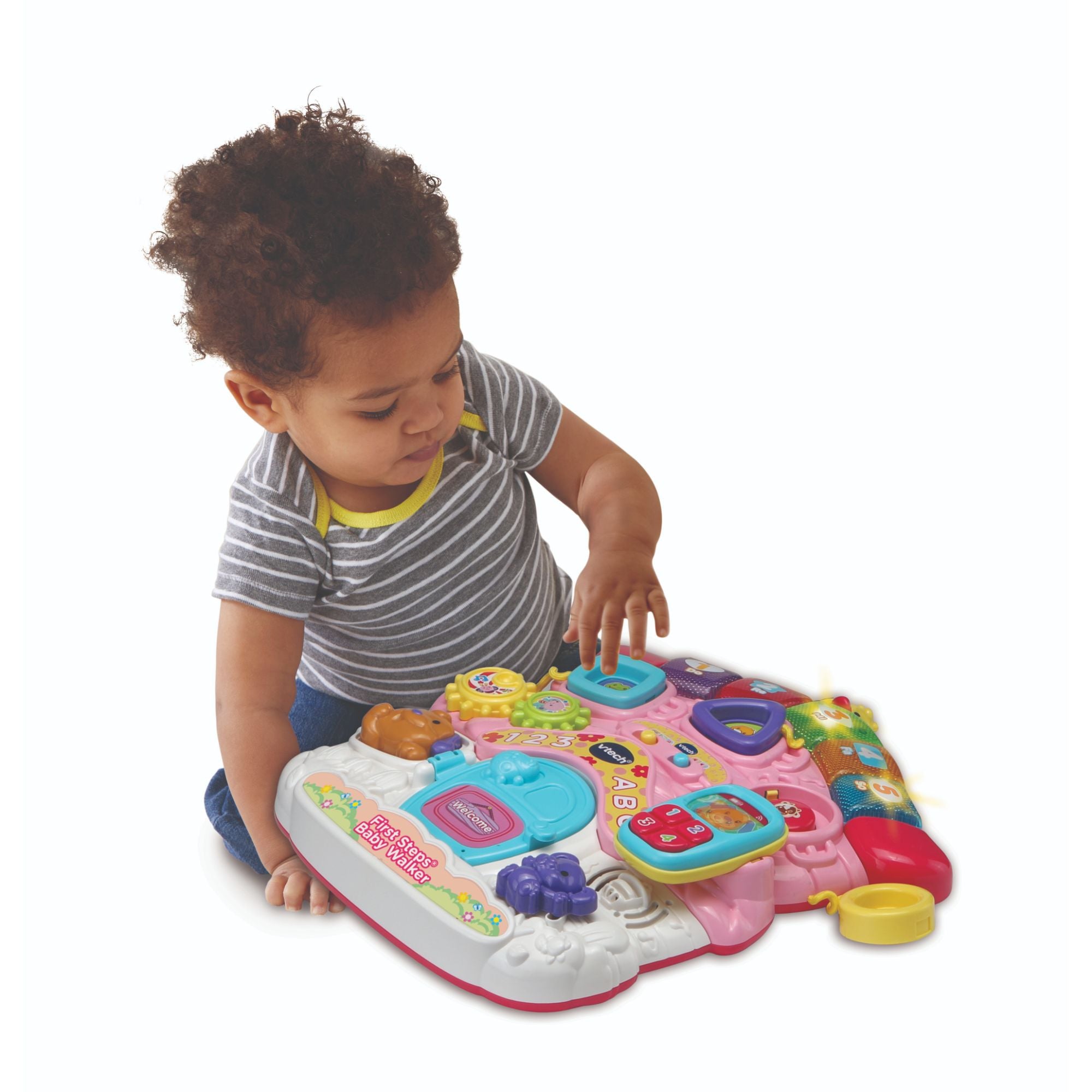 VTech First Steps Baby Walker Pink