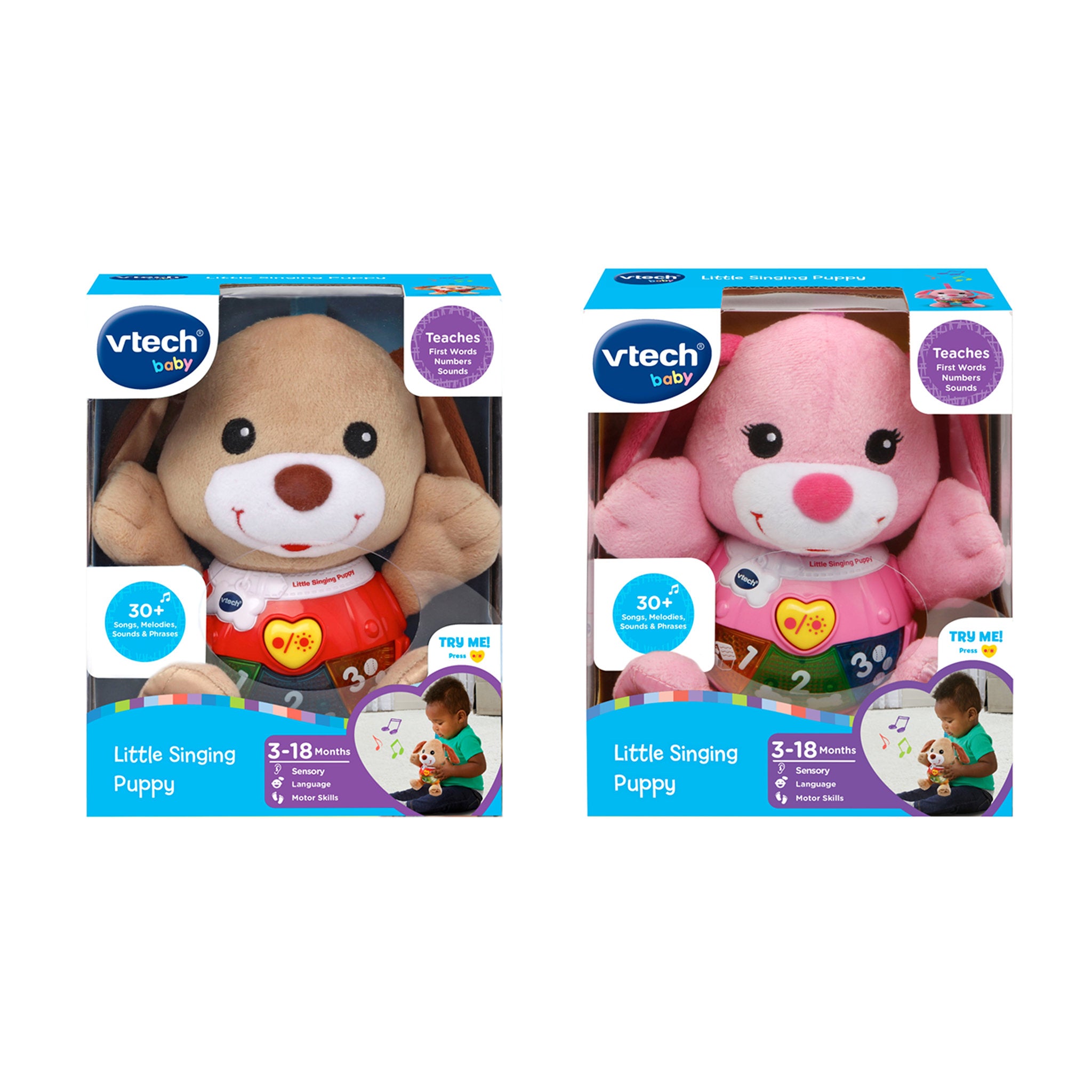 VTech Baby Little Singing Puppy Assorted Styles