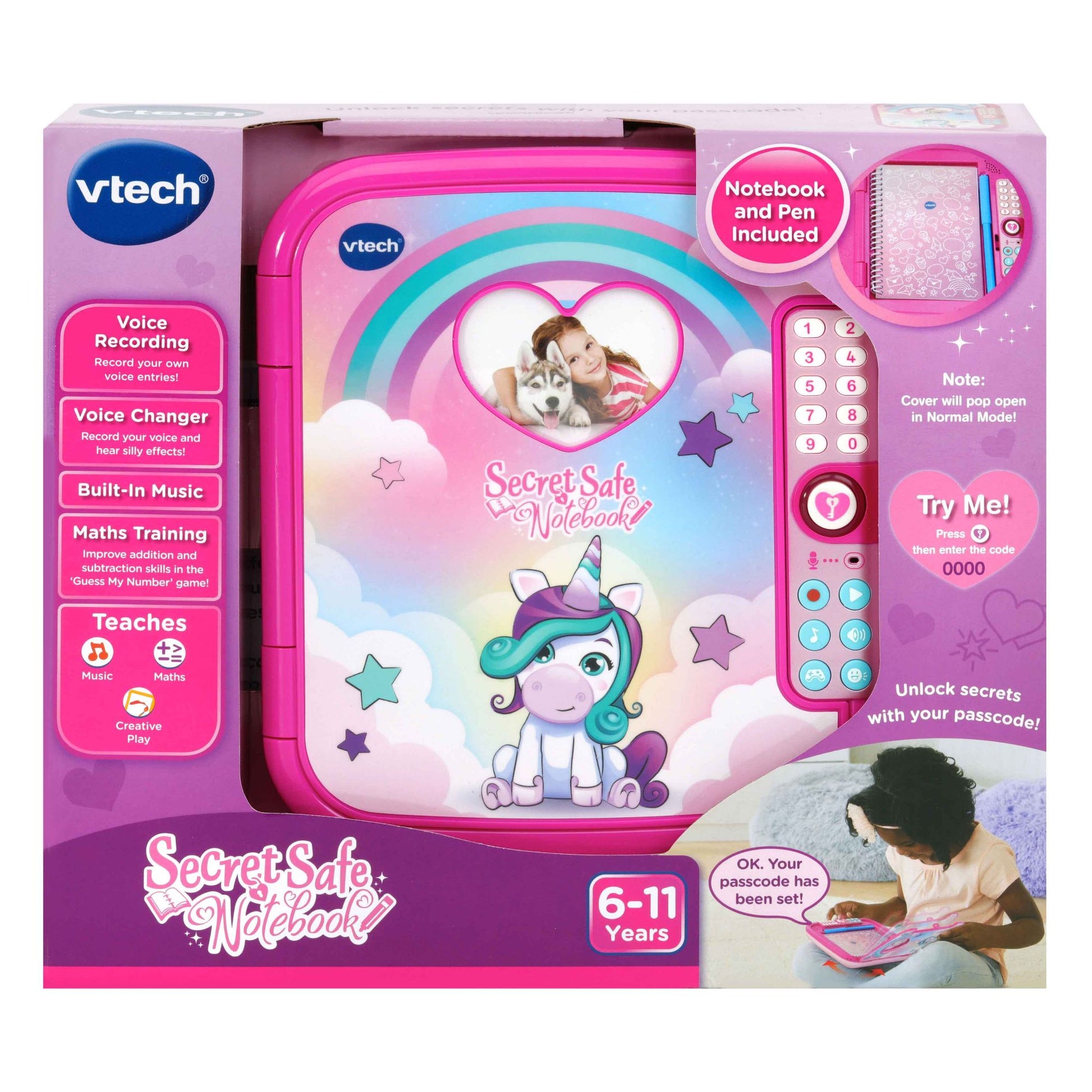 VTech Secret Safe Notebook - Toyworld Australia