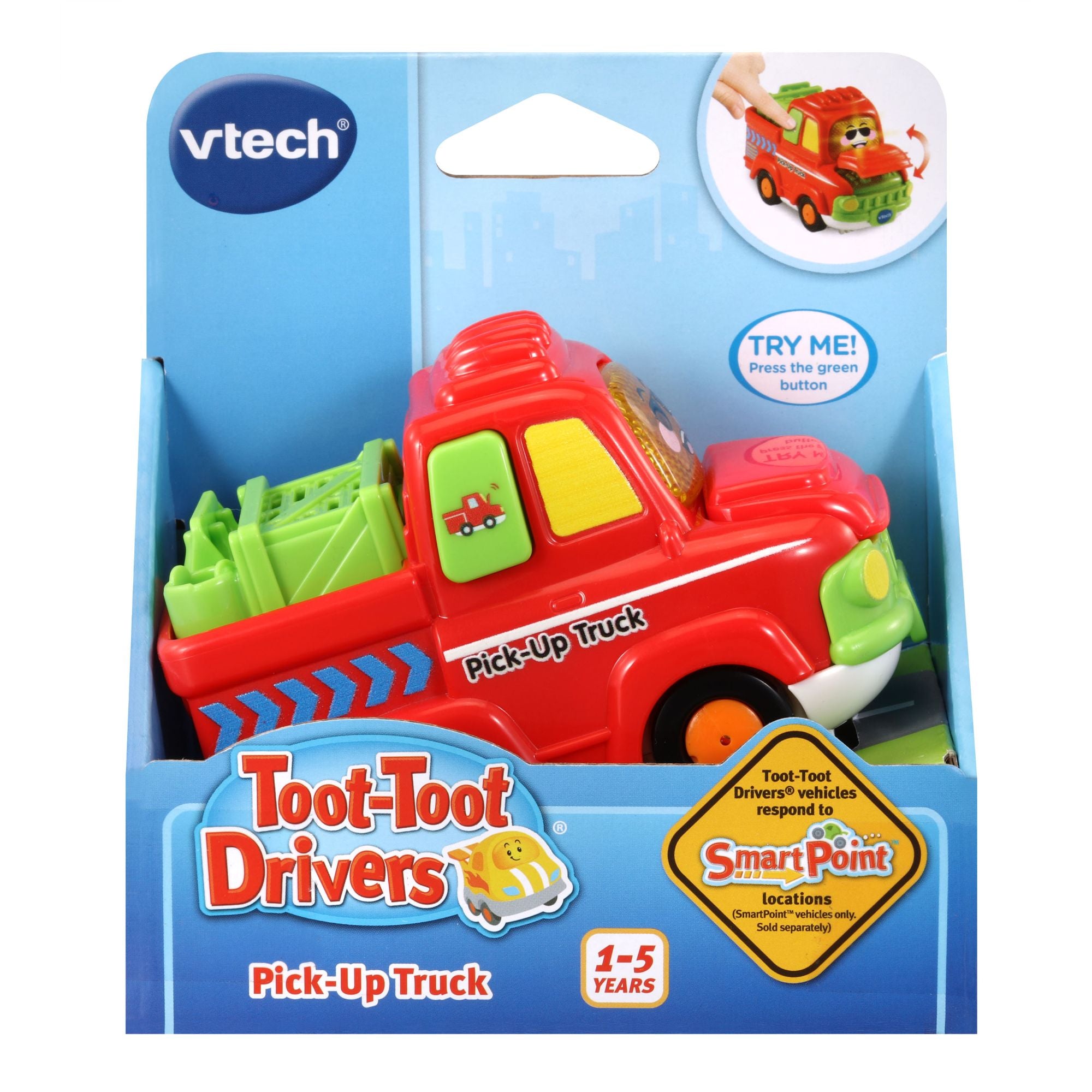 Driver Toy VTech Toot-Toot Drivers Vehicle - Pick Up Truck – Toyworld Australia