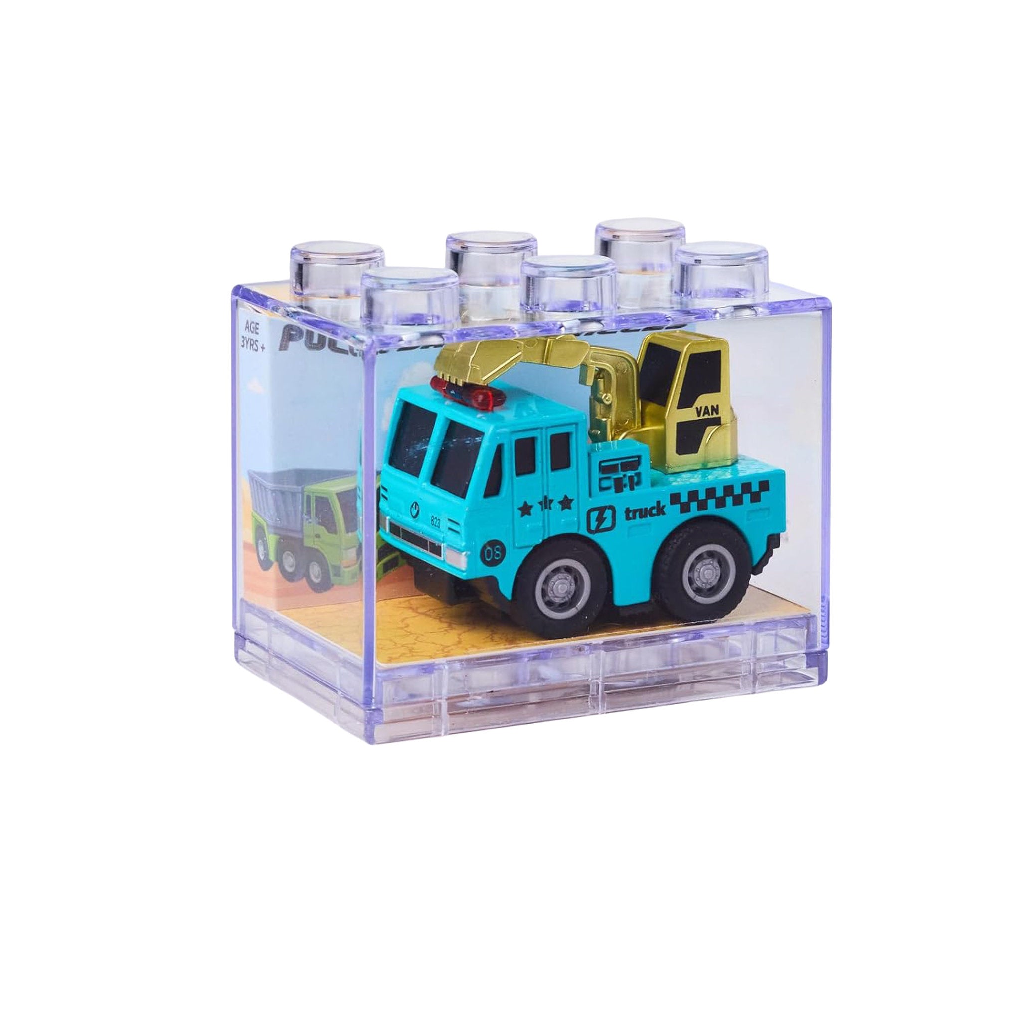Verney Die-Cast Pull-Back Construction Vehicle Assorted Styles