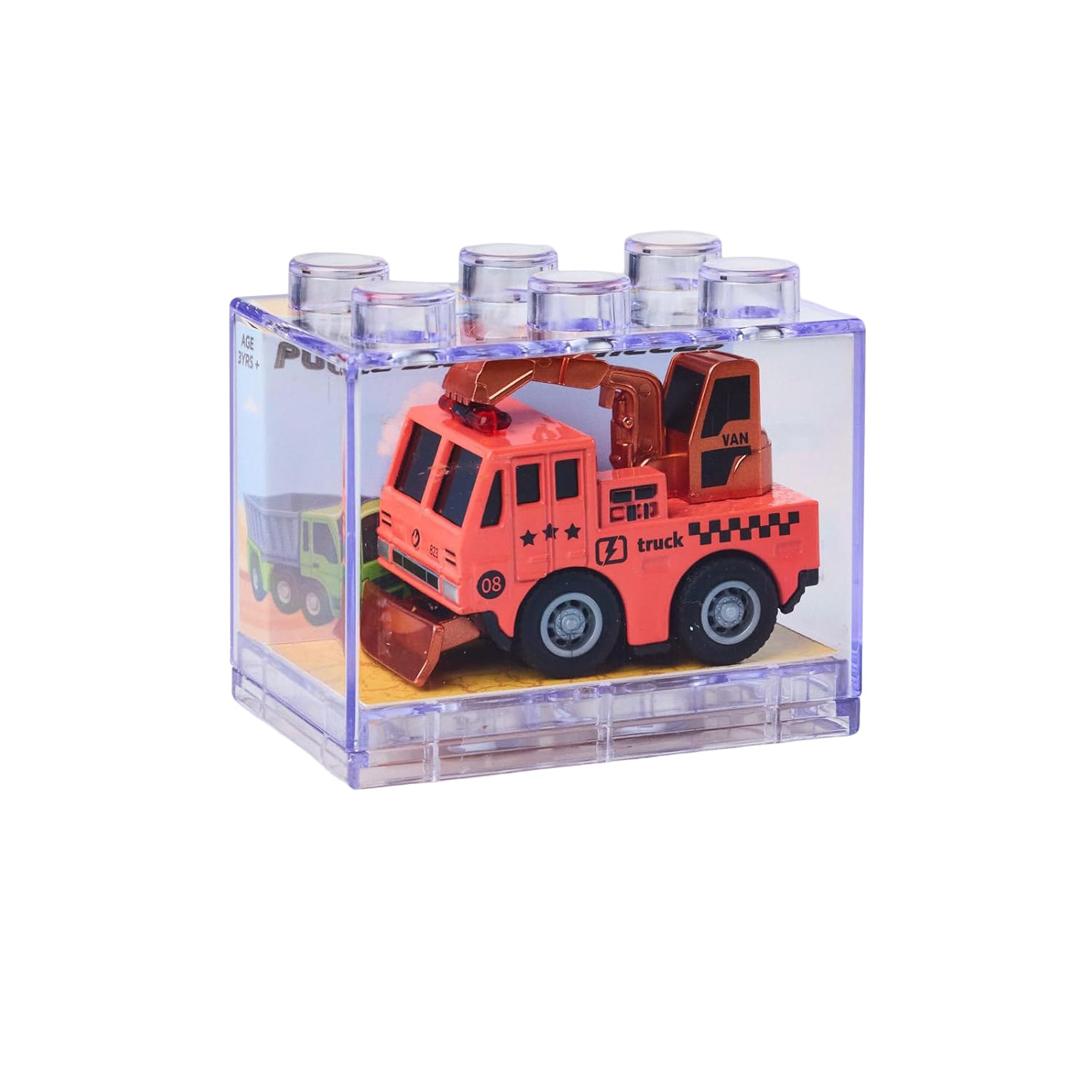 Verney Die-Cast Pull-Back Construction Vehicle Assorted Styles