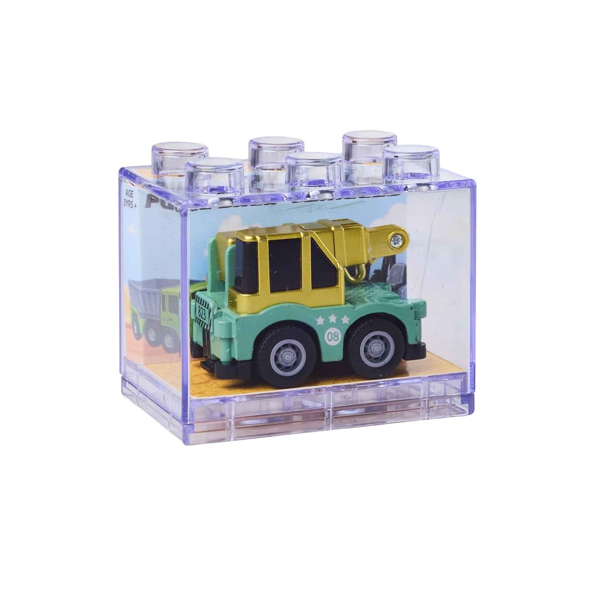 Verney Die-Cast Pull-Back Construction Vehicle Assorted Styles