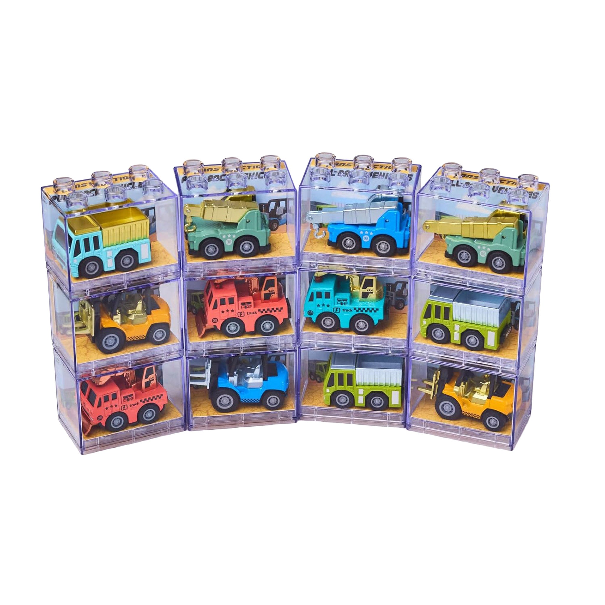 Verney Die-Cast Pull-Back Construction Vehicle Assorted Styles