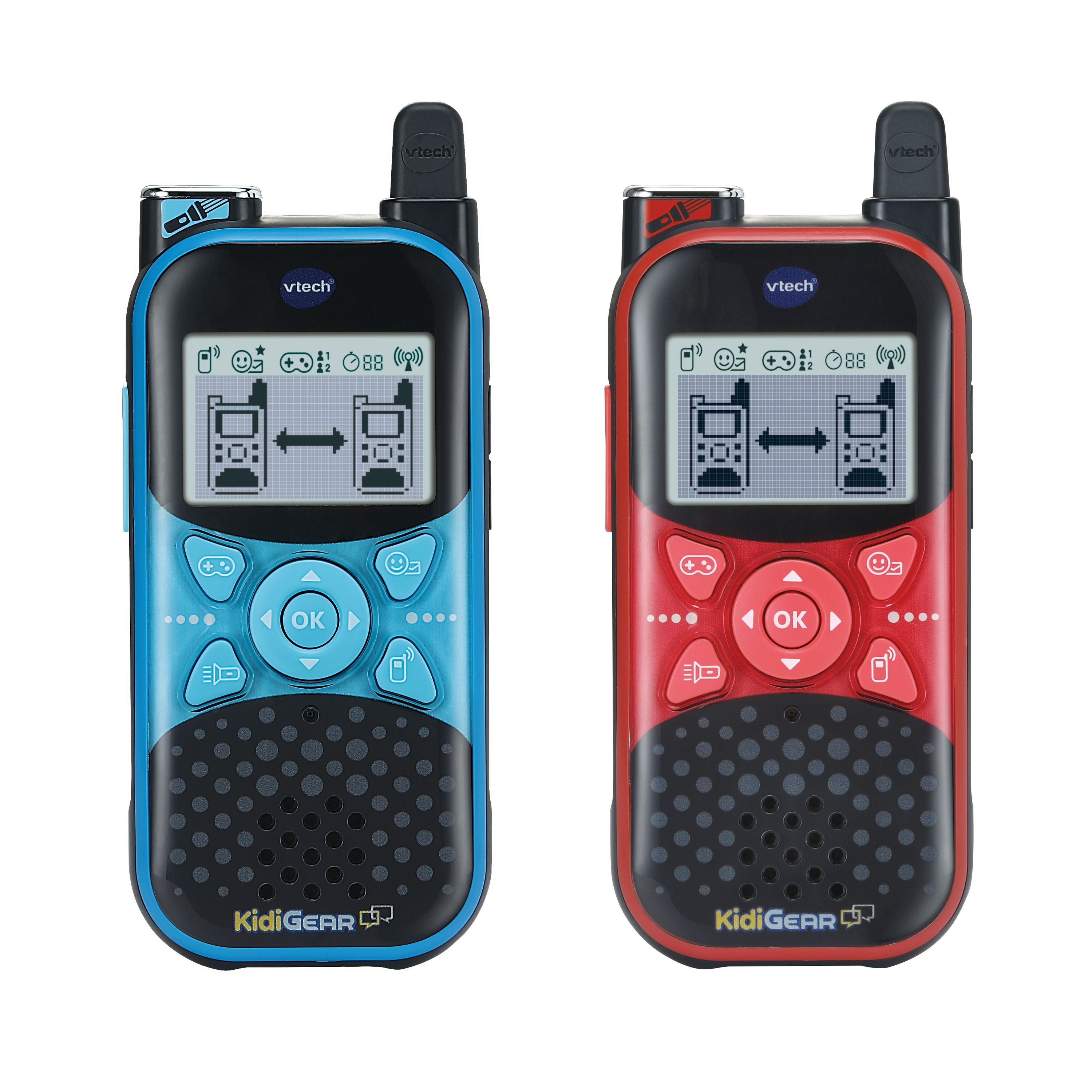 VTech Kidigear Walkie Talkies Blue/Red