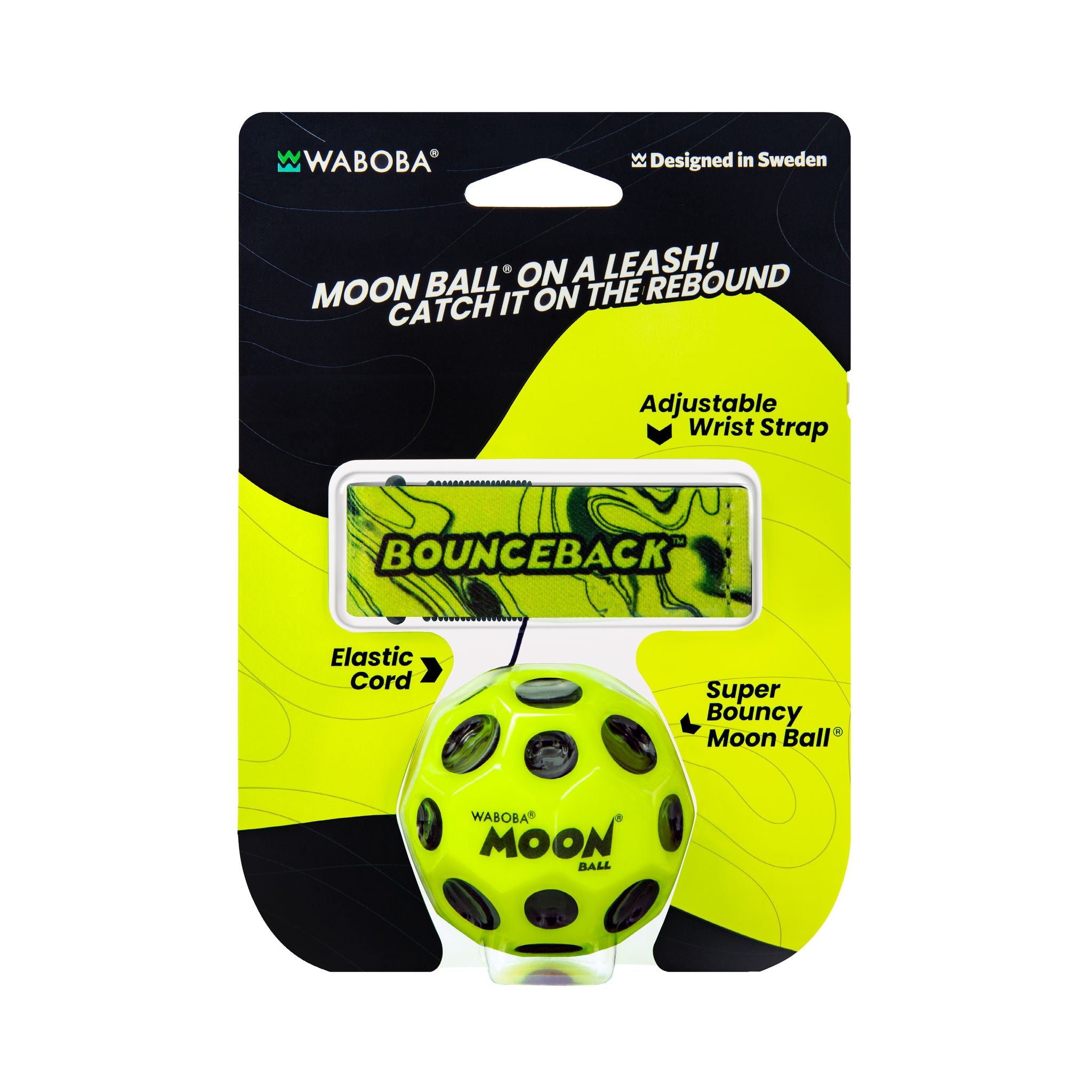 Waboba Moon Ball Bounce Back Assorted Styles - Toyworld Australia