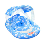 Wahu Junior Ring With Seat & Canopy - Blue