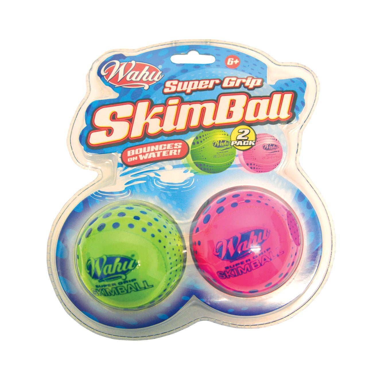 Wahu Skim Ball Twin Pack Assorted Styles - Toyworld Australia