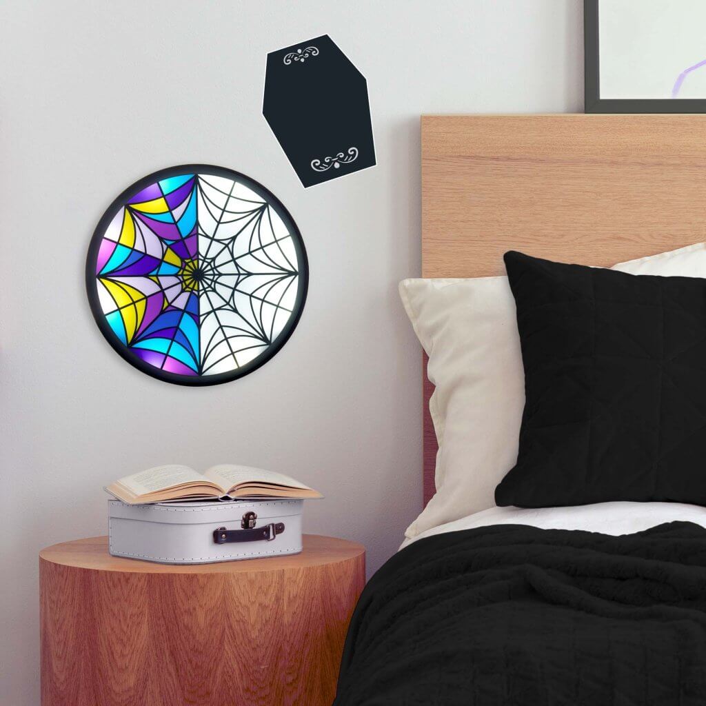 Wednesday Window Mood Light