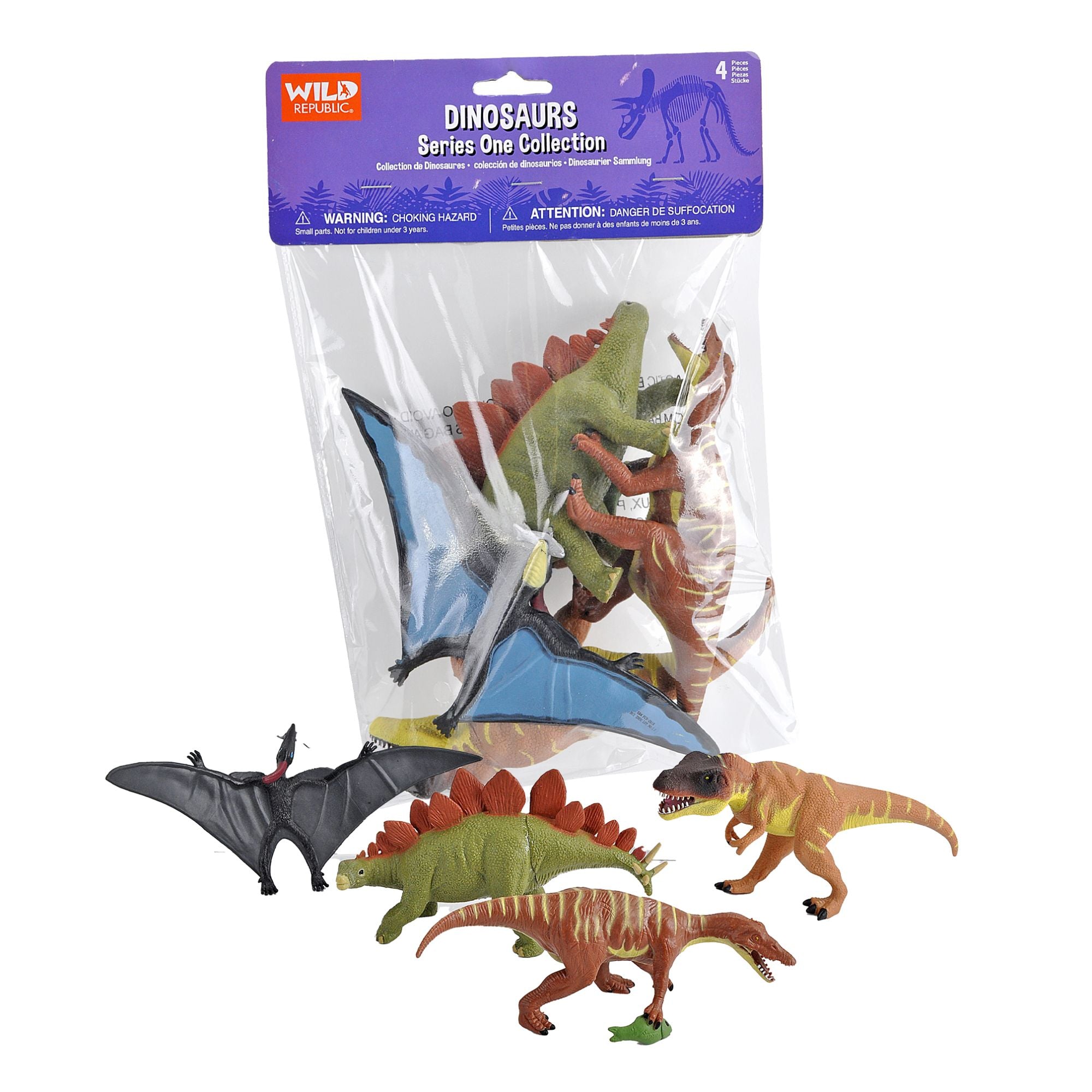 Wild Republic Polybag Dinosaur Assorted Styles