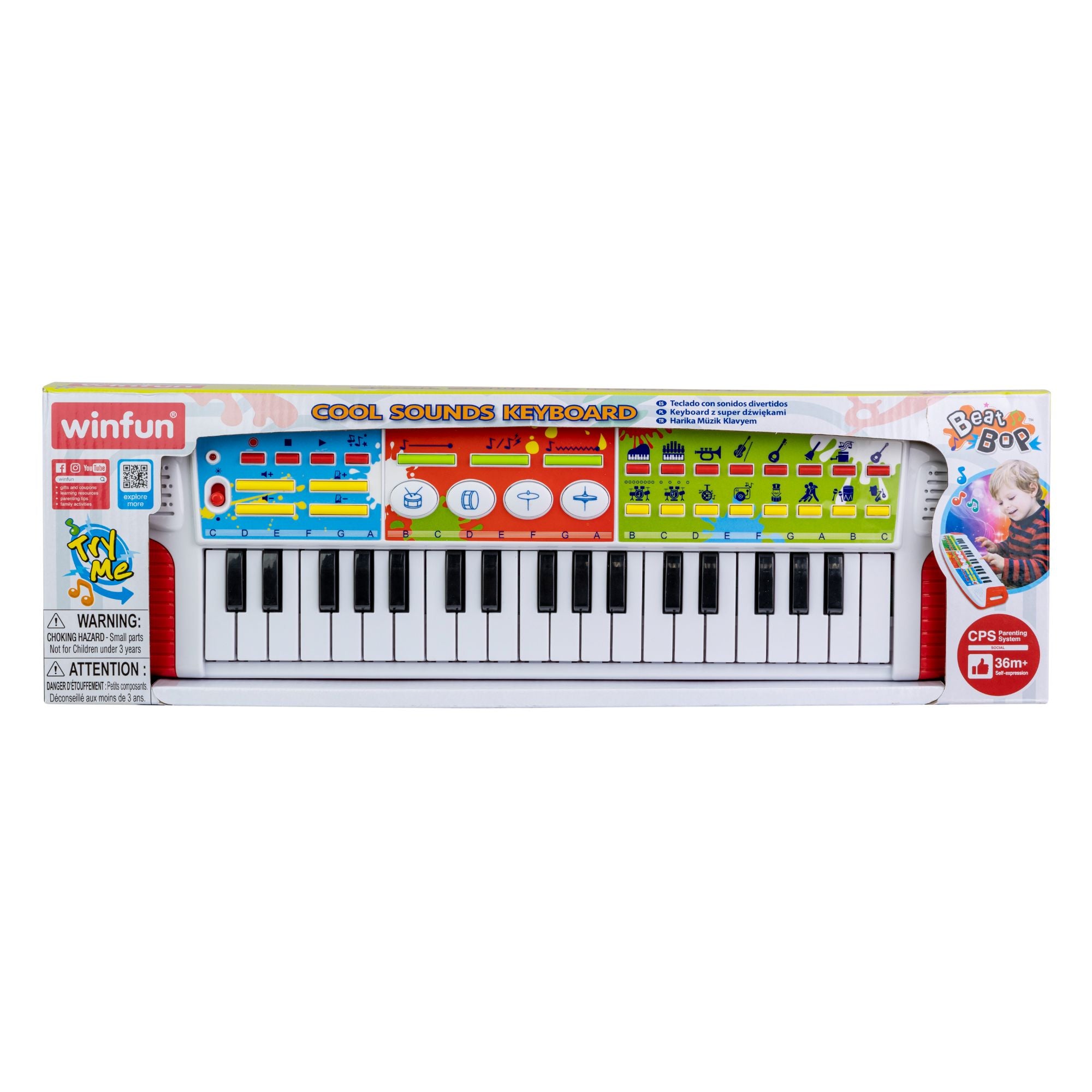 Winfun Beat Bop Cool Sounds Keyboard
