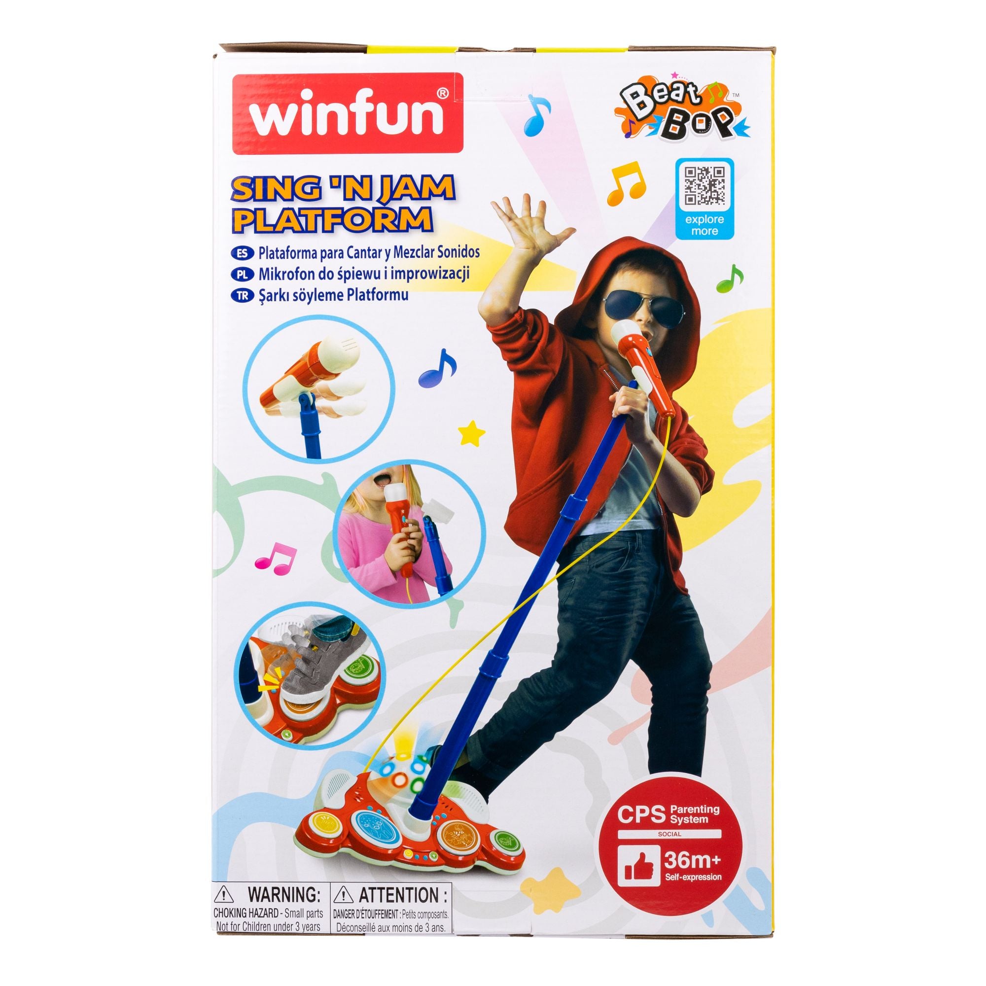 Winfun Beat Bop Sing' N Jam Platform