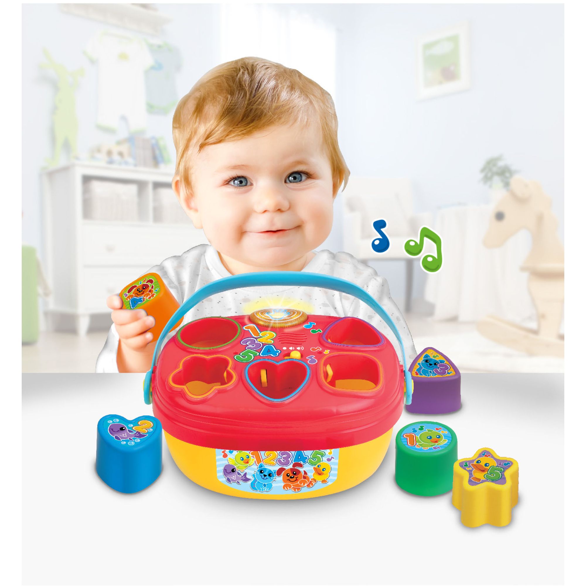 Winfun Giggle N Learn Electronic Shape Sorter