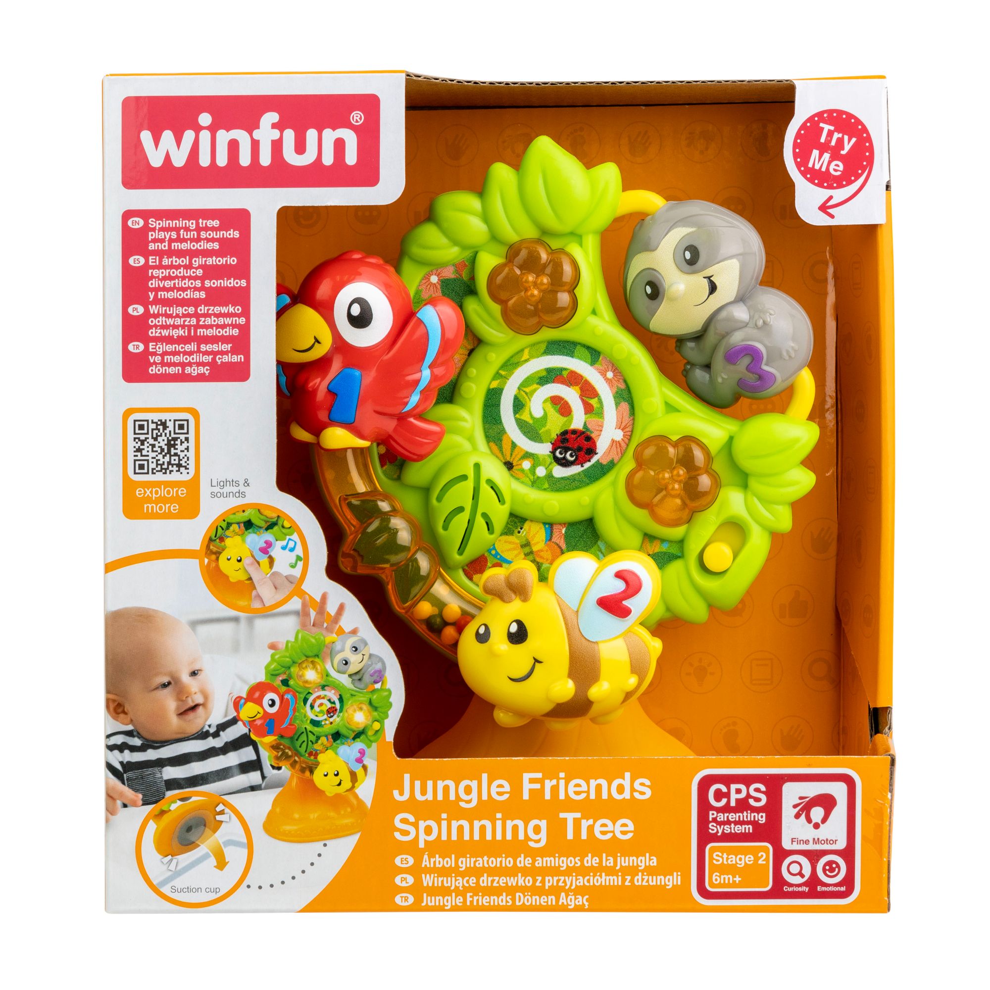Winfun Jungle Friends Spinning Tree