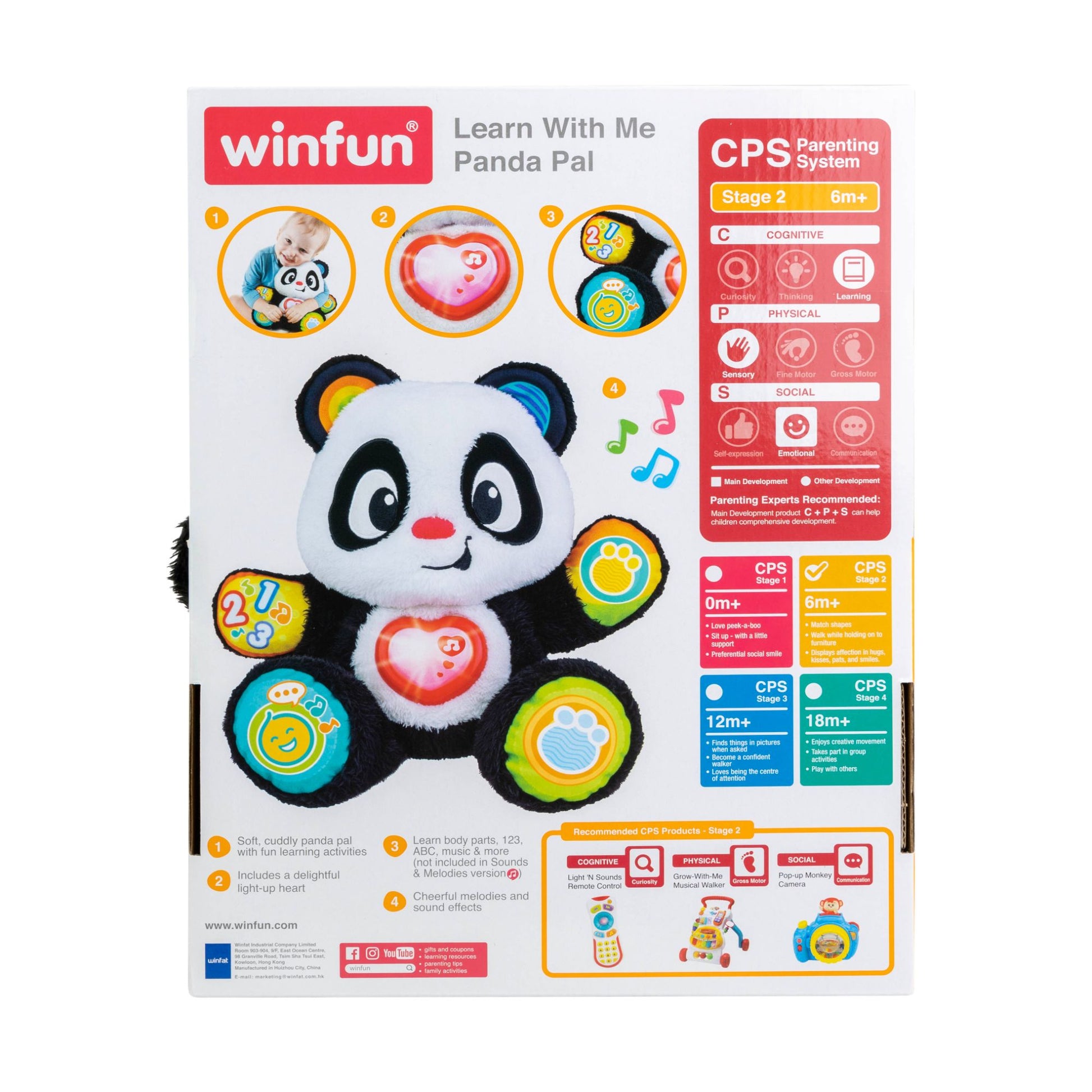 Winfun Learn With Me Panda Pal - Toyworld Australia