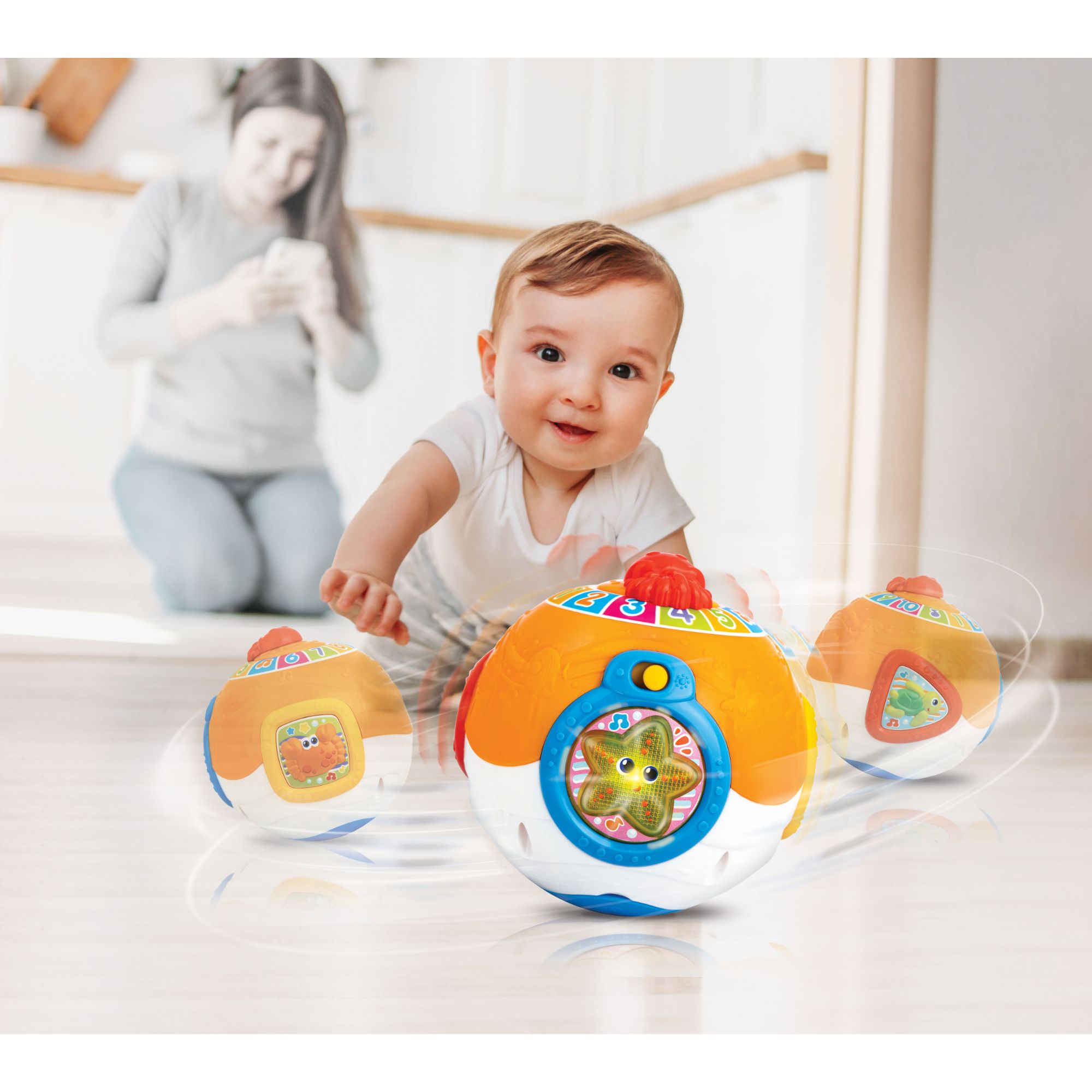 Winfun Roll N Learn Activity Ocean Ball