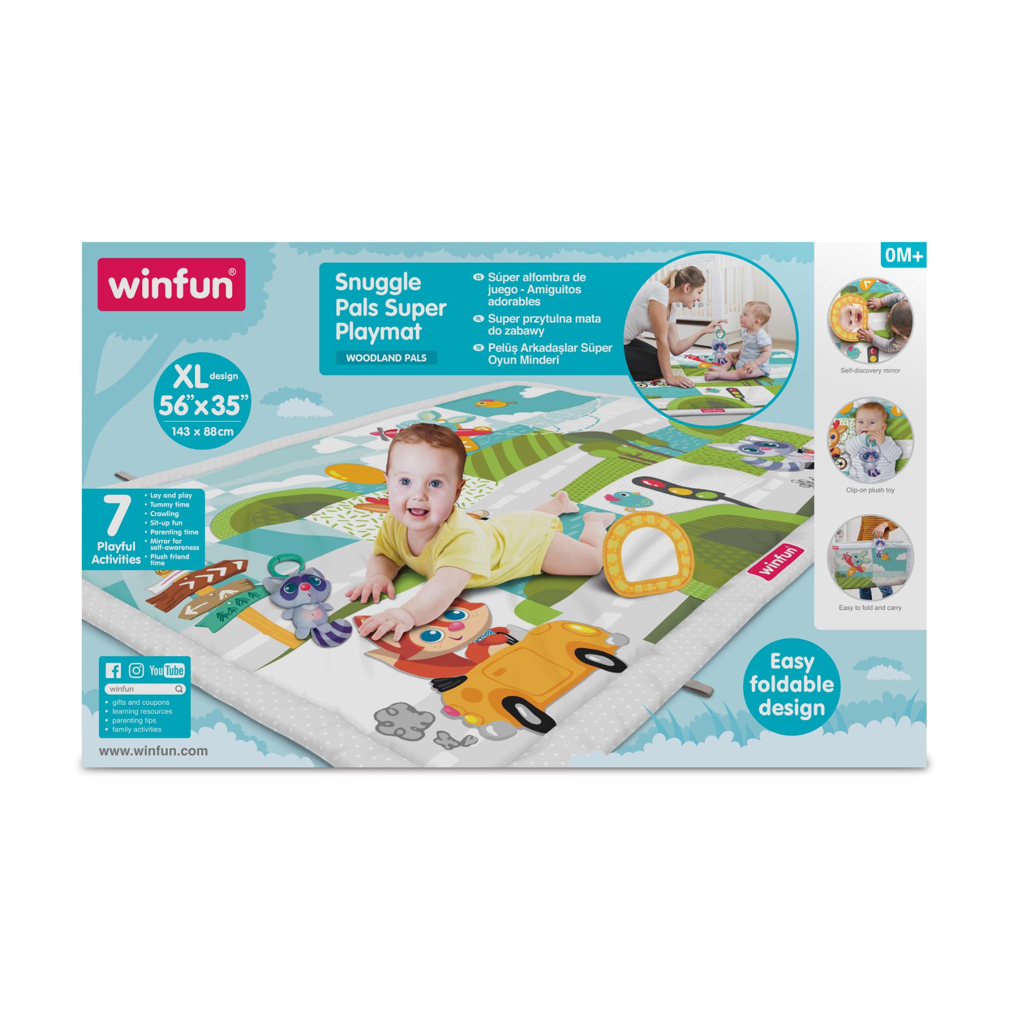 Winfun Snuggle Pals Super Playmat