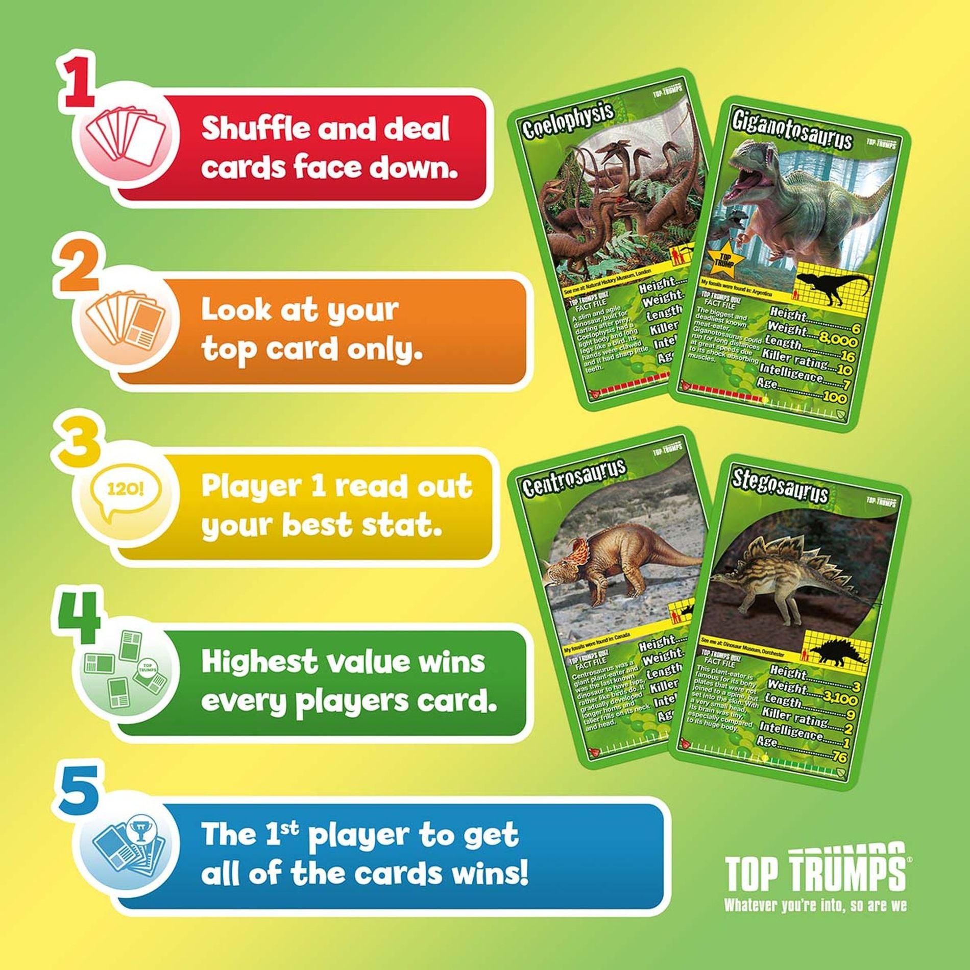 Top Trumps Classics Dinosaurs