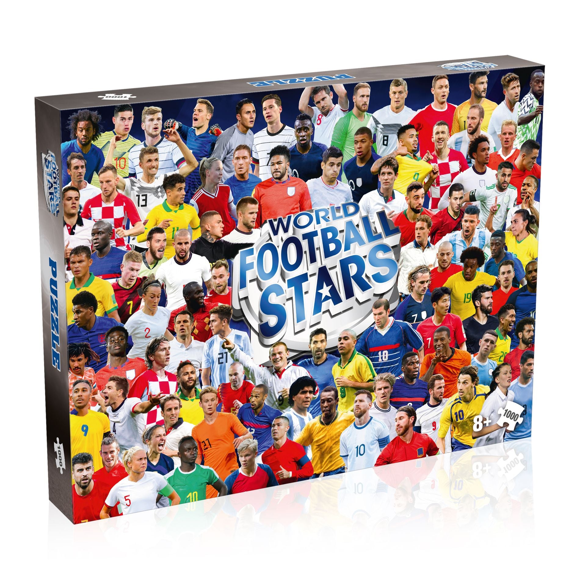 World Football Stars - 1000 Piece Jigsaw Puzzle