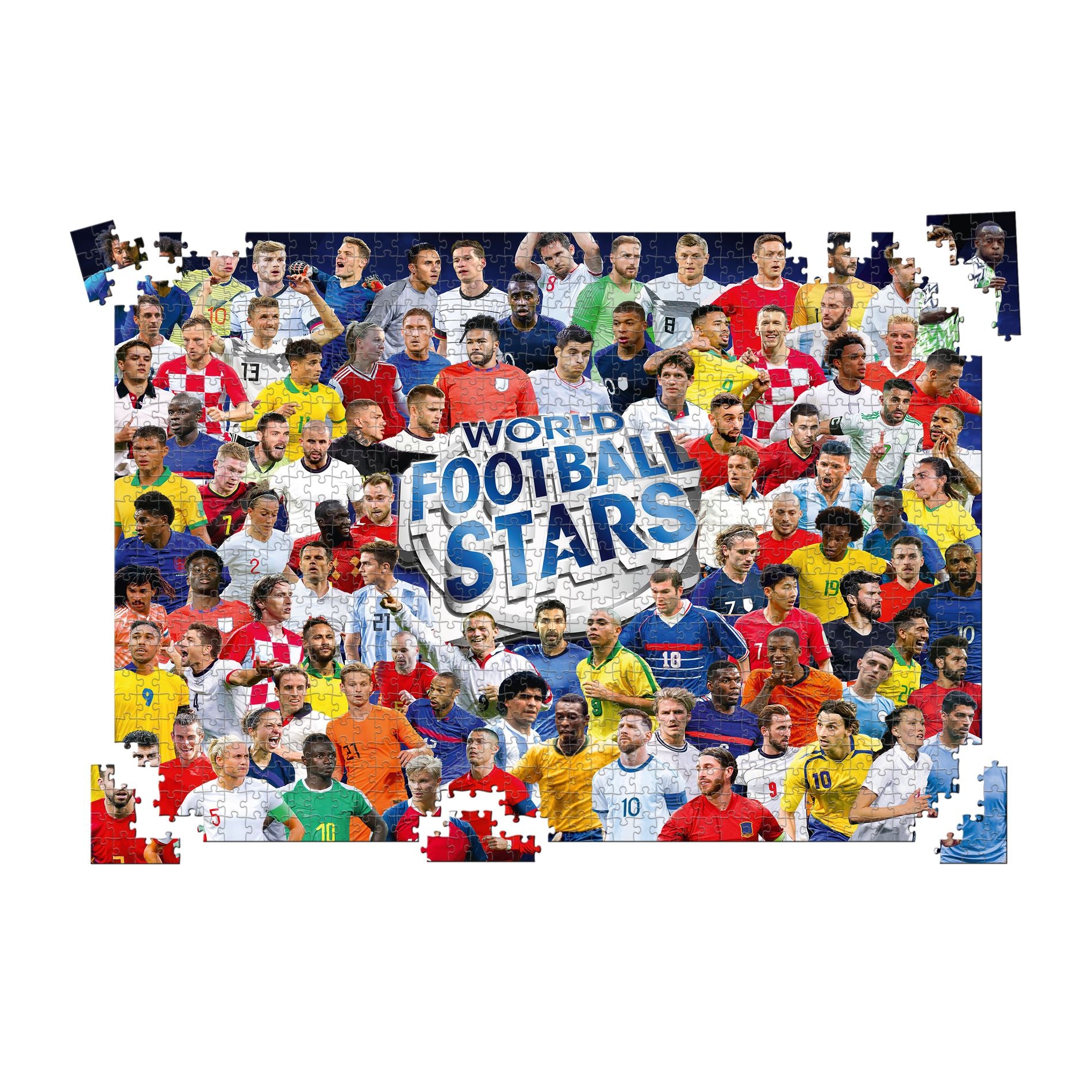 World Football Stars - 1000 Piece Jigsaw Puzzle