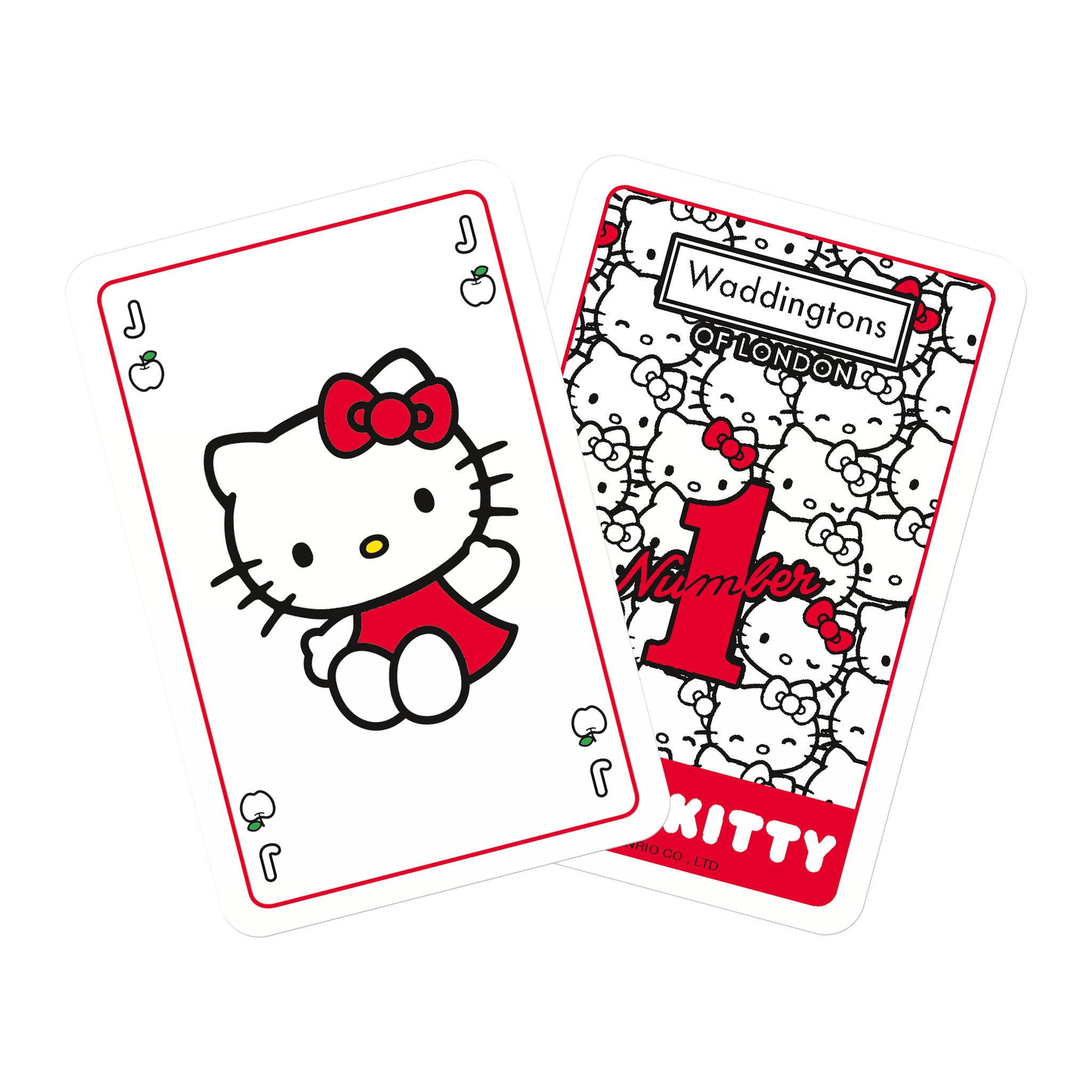 Waddington's No. 1 of London Playing Cards - Hello Kitty