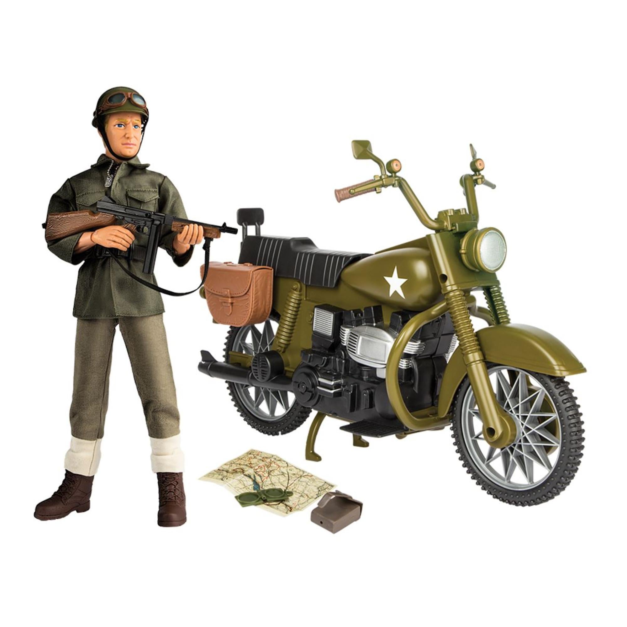 World Peacekeepers 1:6 WWII Military Motorbike