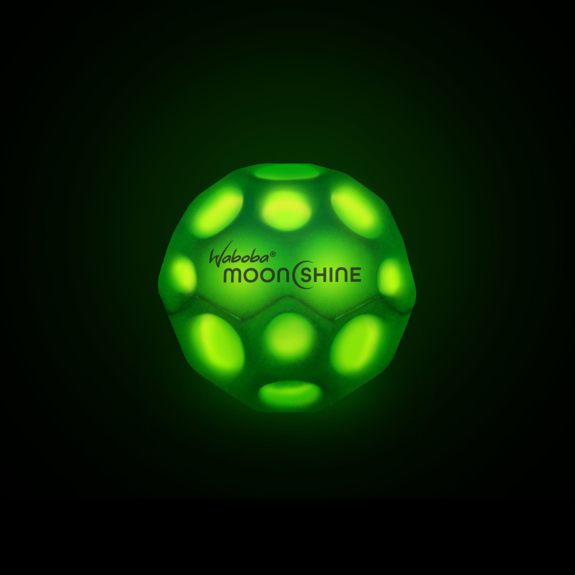Waboba Moonshine Light Up Bouncing Ball Assorted Styles - Toyworld Australia