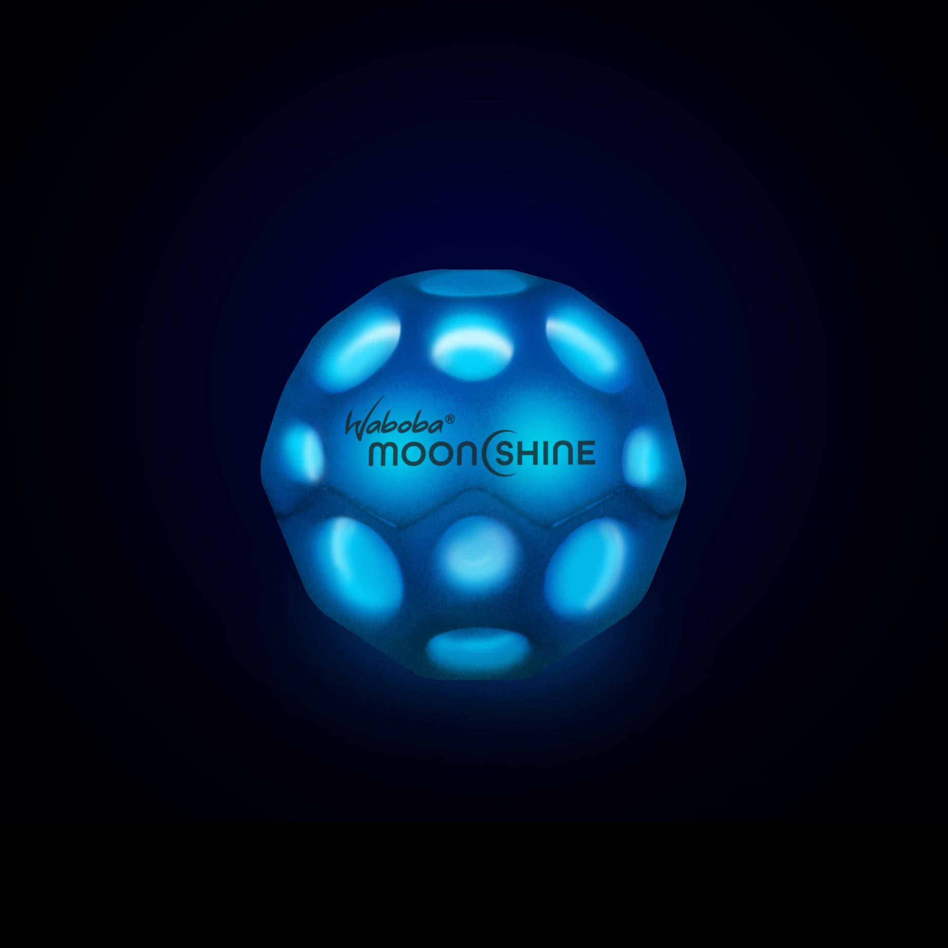 Waboba Moonshine Light Up Bouncing Ball Assorted Styles - Toyworld Australia