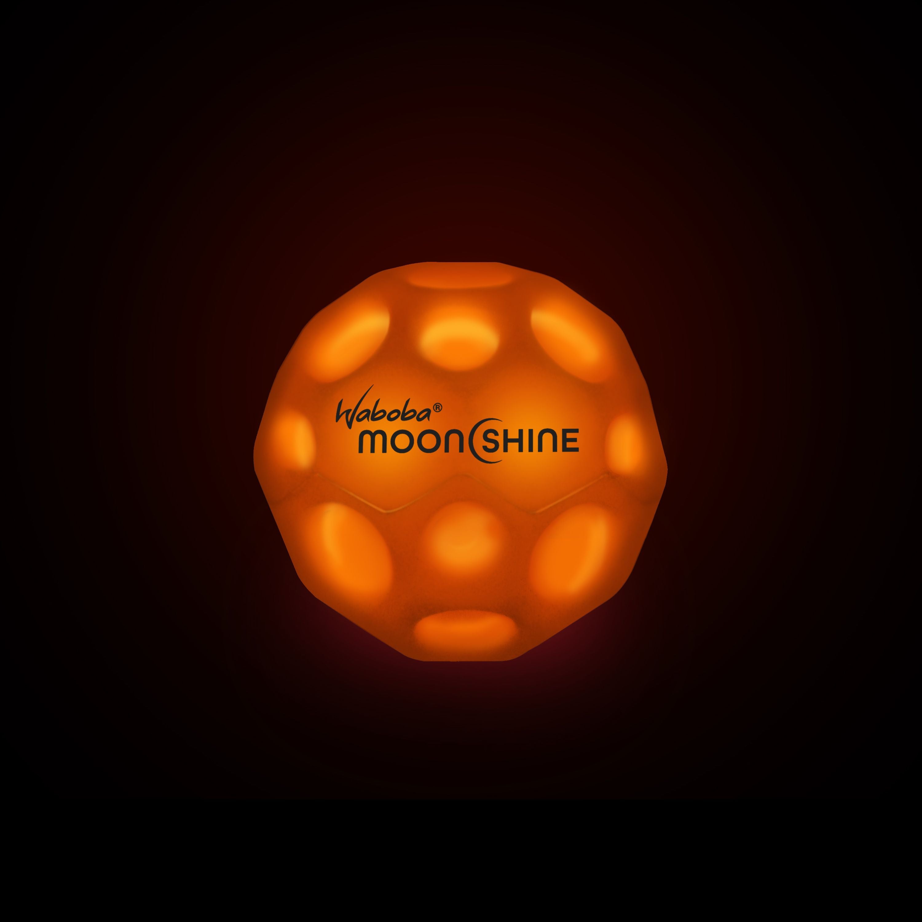 Waboba Moonshine Light Up Bouncing Ball Assorted Styles - Toyworld Australia