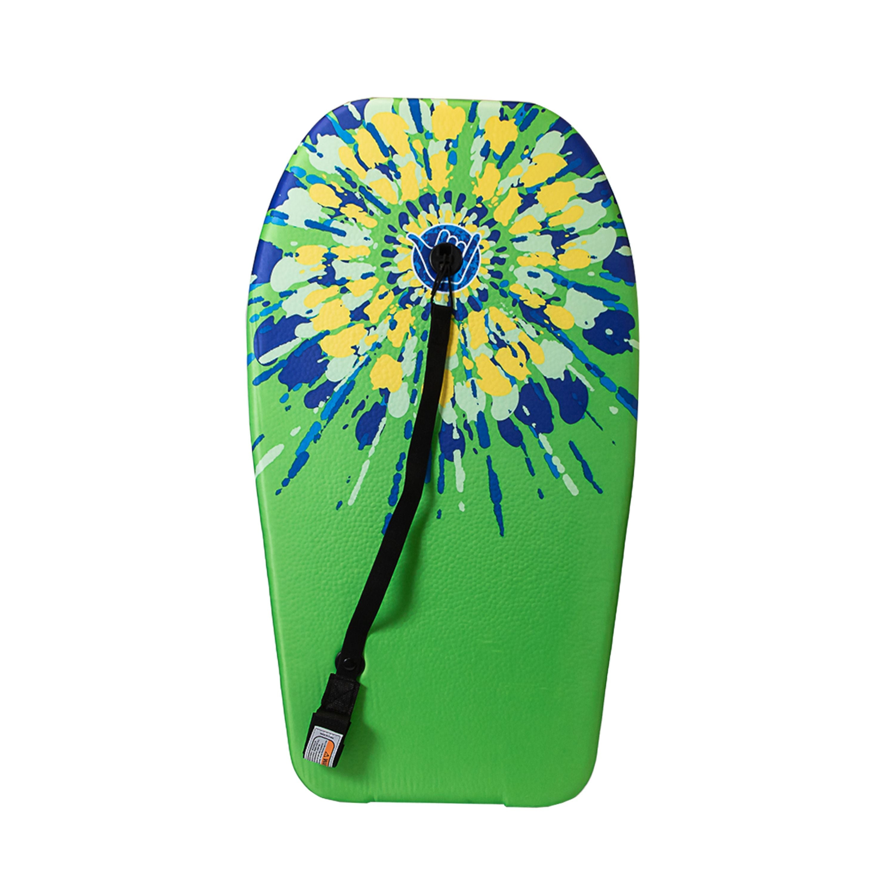 Wahu 84cm Bodyboard - Green Tie Dye