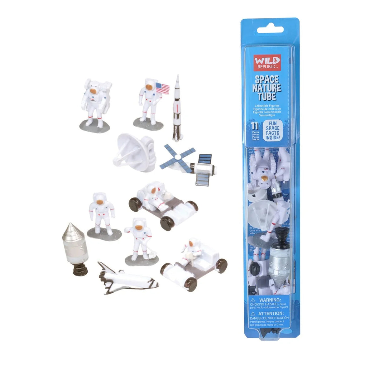 Wild Republic Nature Tube Figures - Space