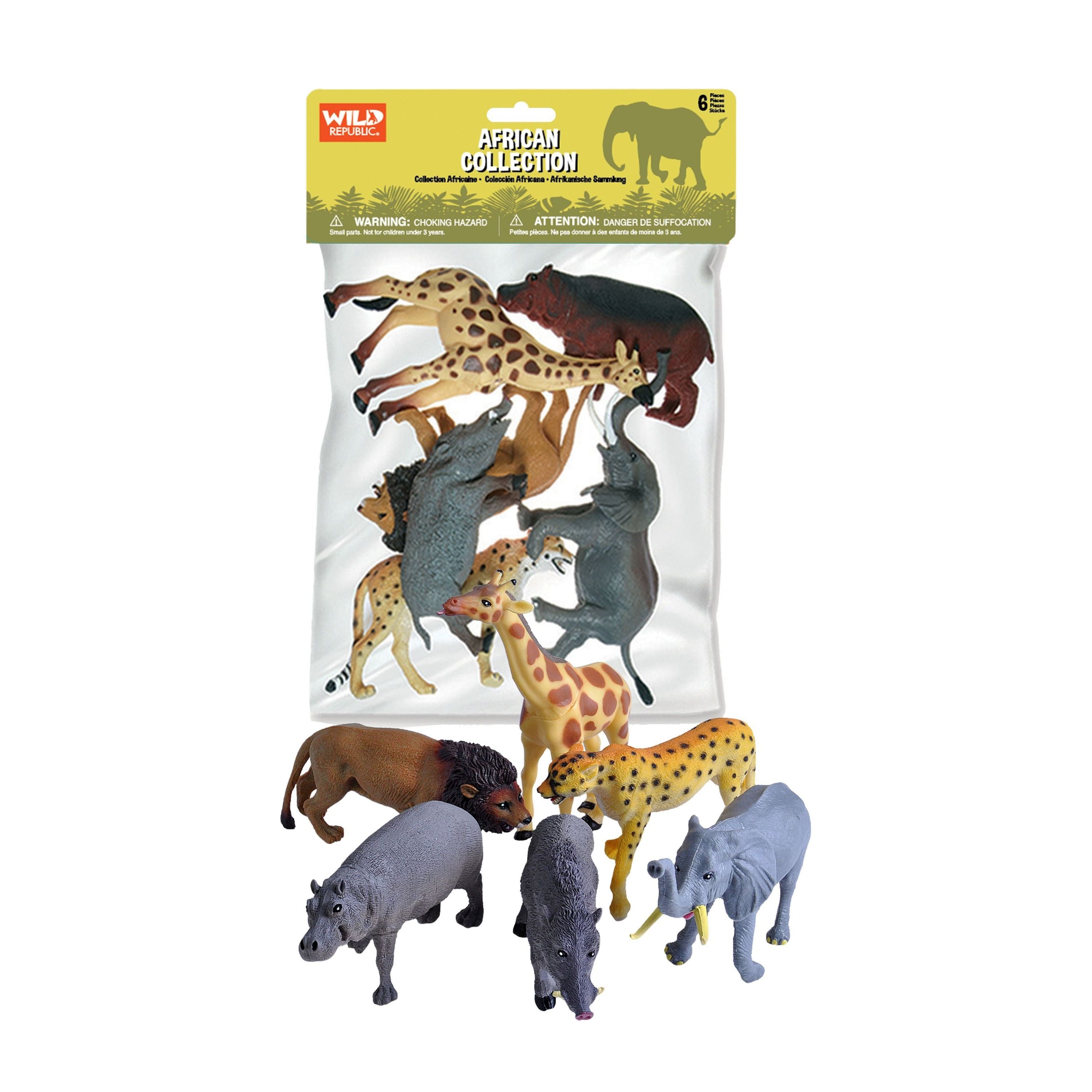 Wild Republic African Animals Polybag
