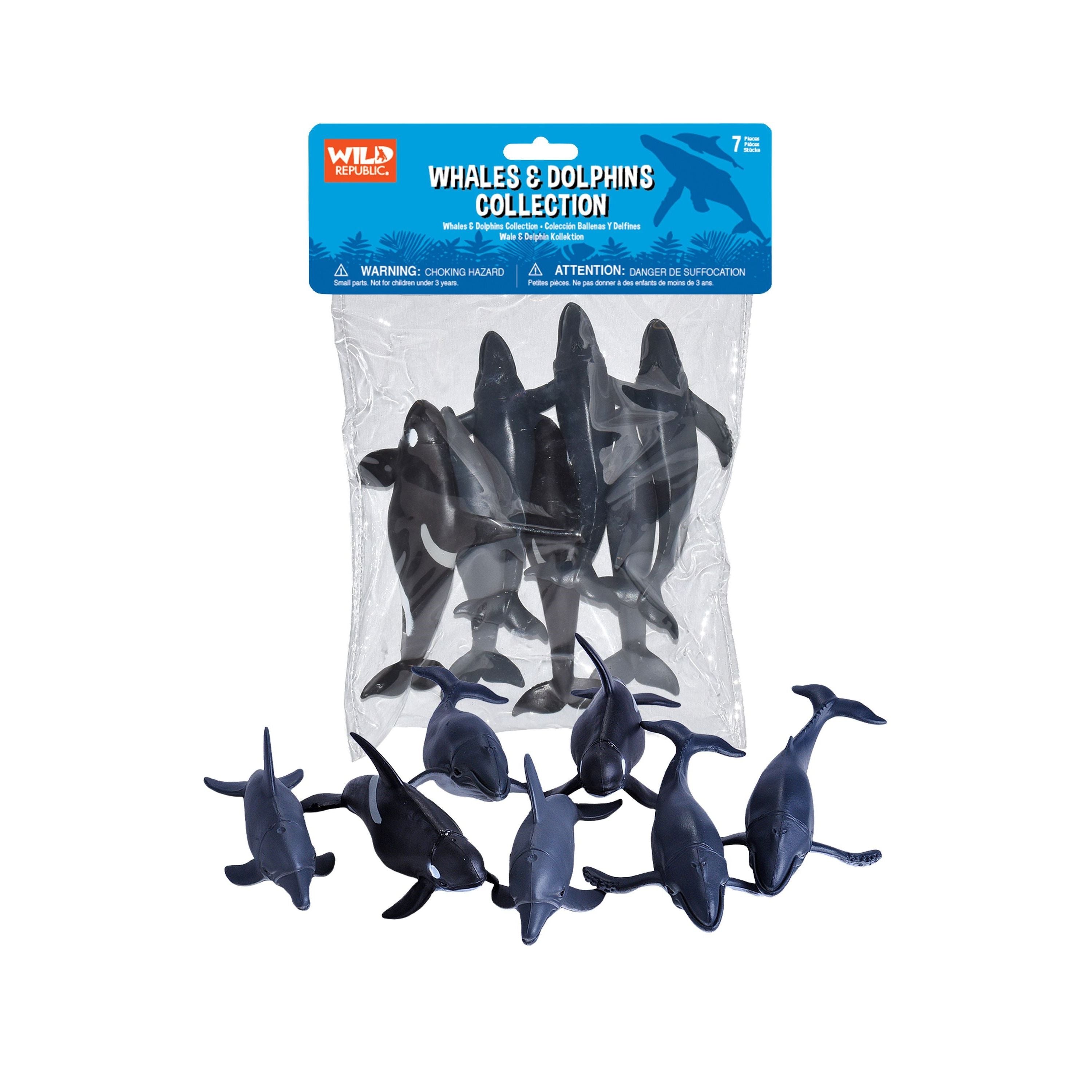 Wild Republic Whales And Dolphins Polybag