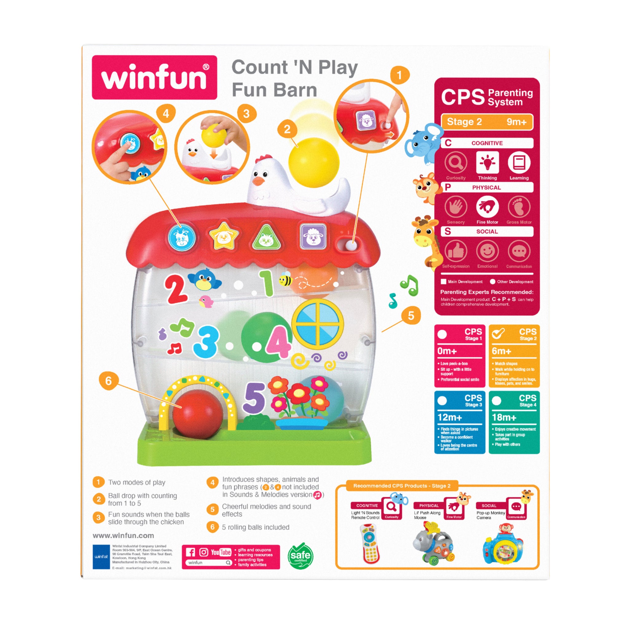 Winfun Count 'N Play Fun Barn