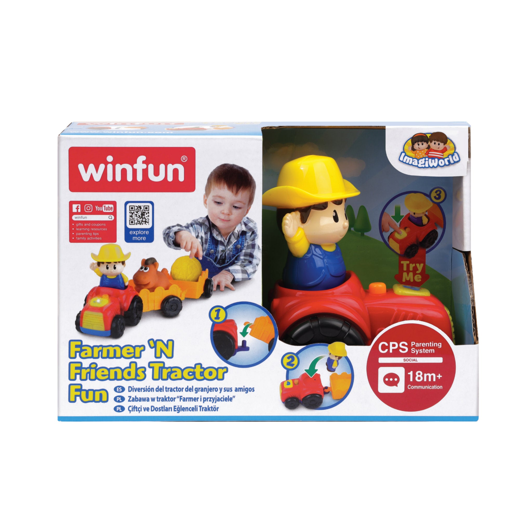 Winfun Farmer 'N Friends Tractor Fun