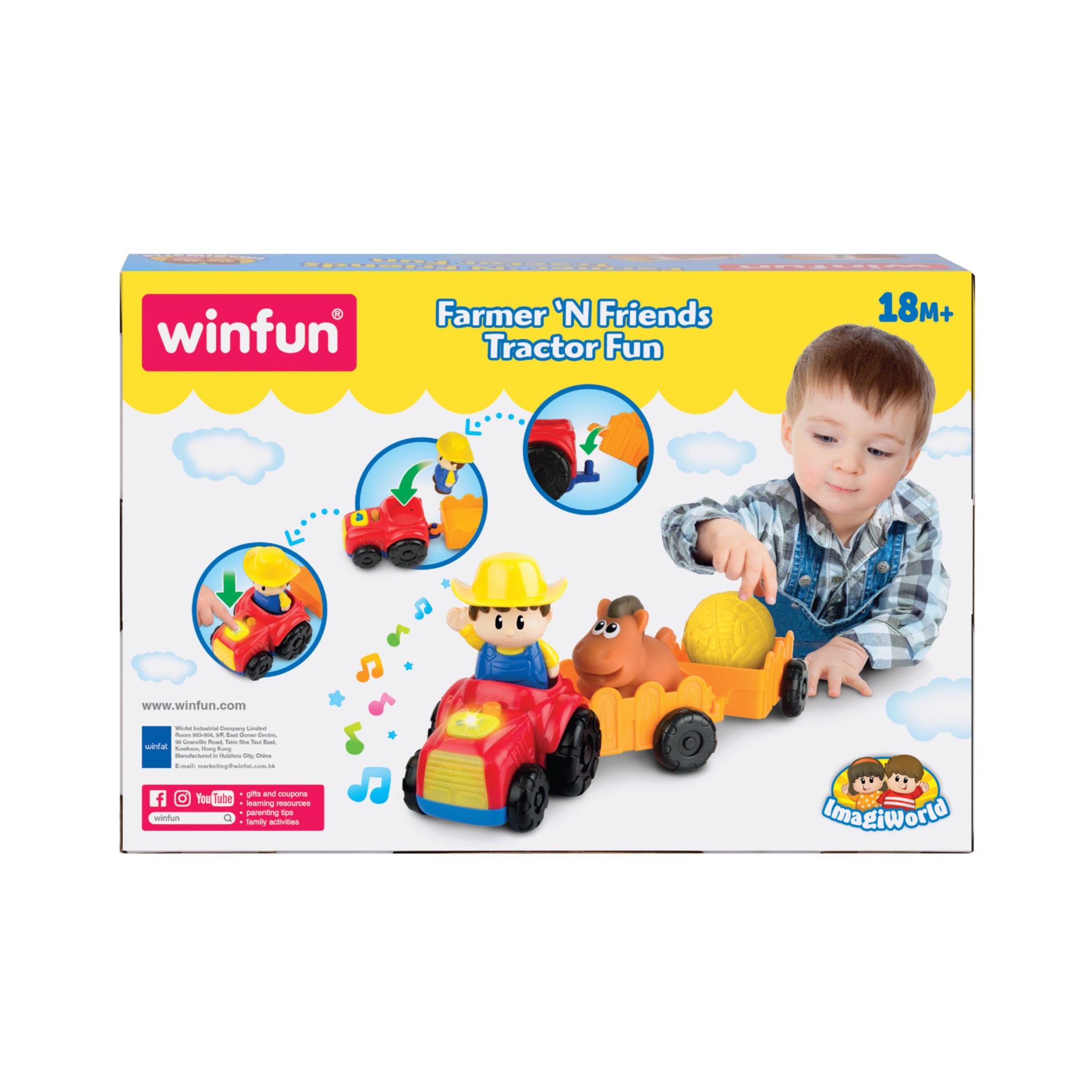 Winfun Farmer 'N Friends Tractor Fun