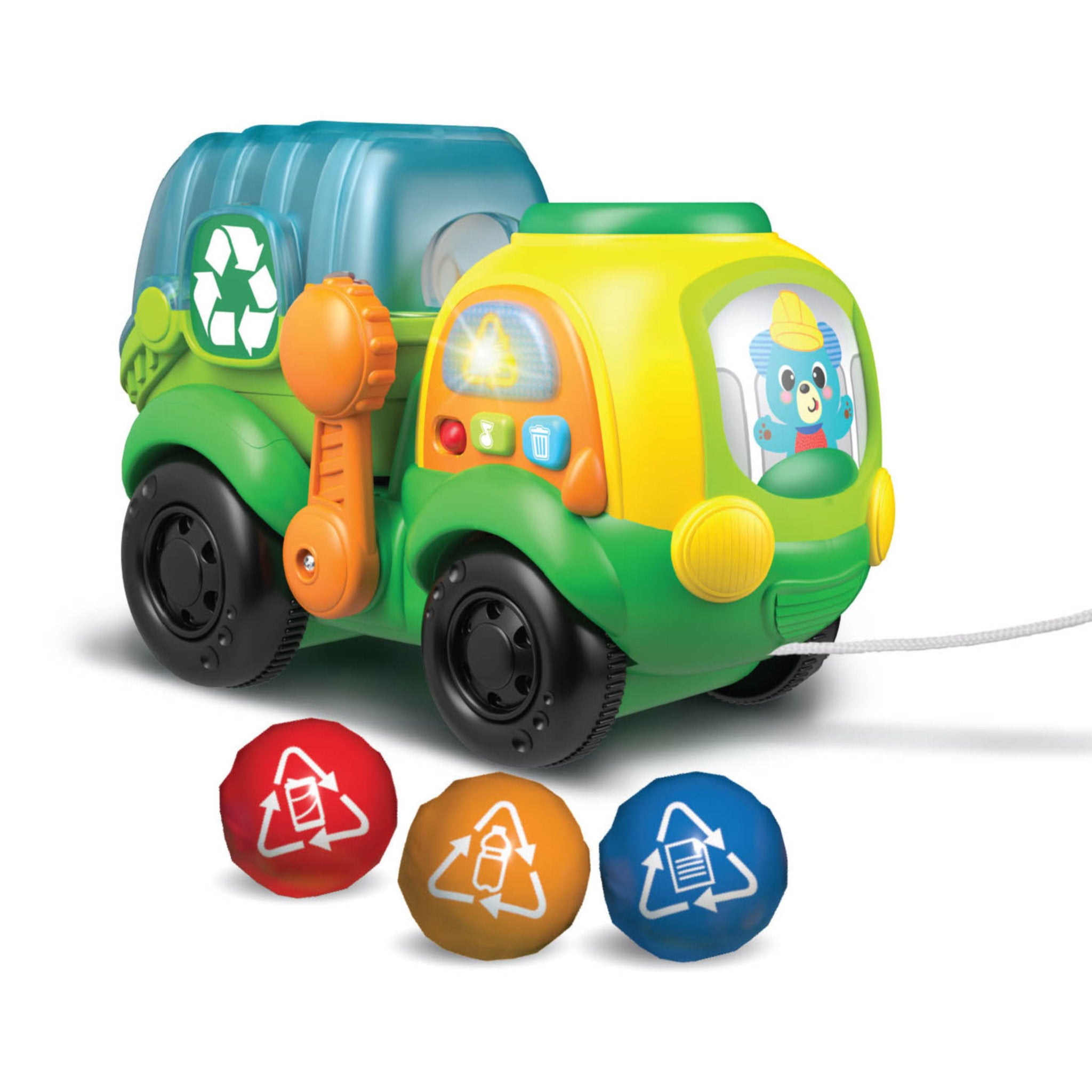 Winfun Go Green Pull-Along recycle Truck