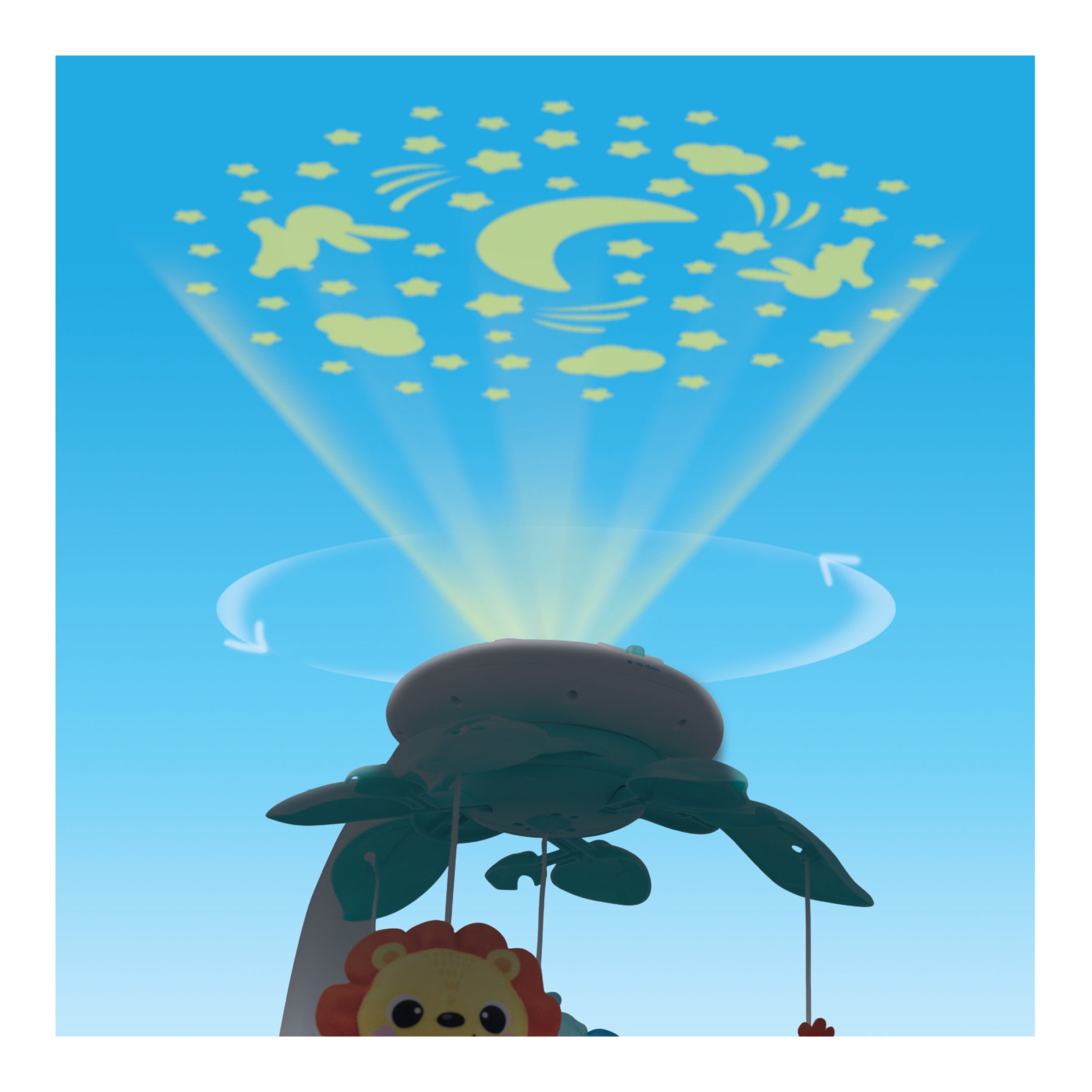 Winfun Jungle Pals Projection Mobile