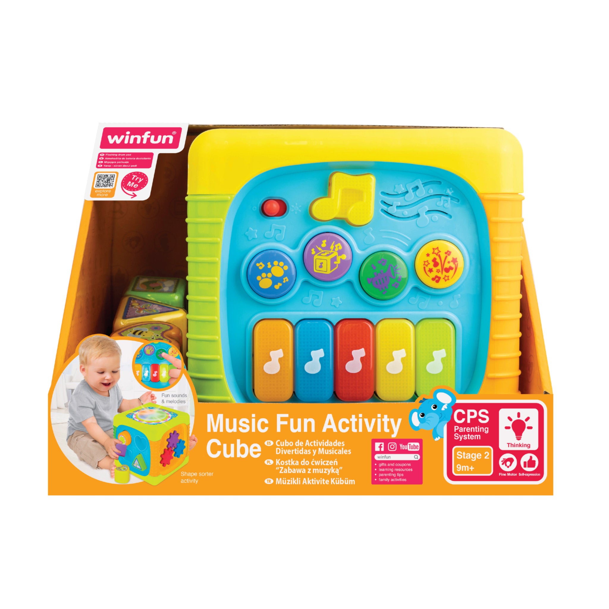 Winfun Music Fun Activity Cube
