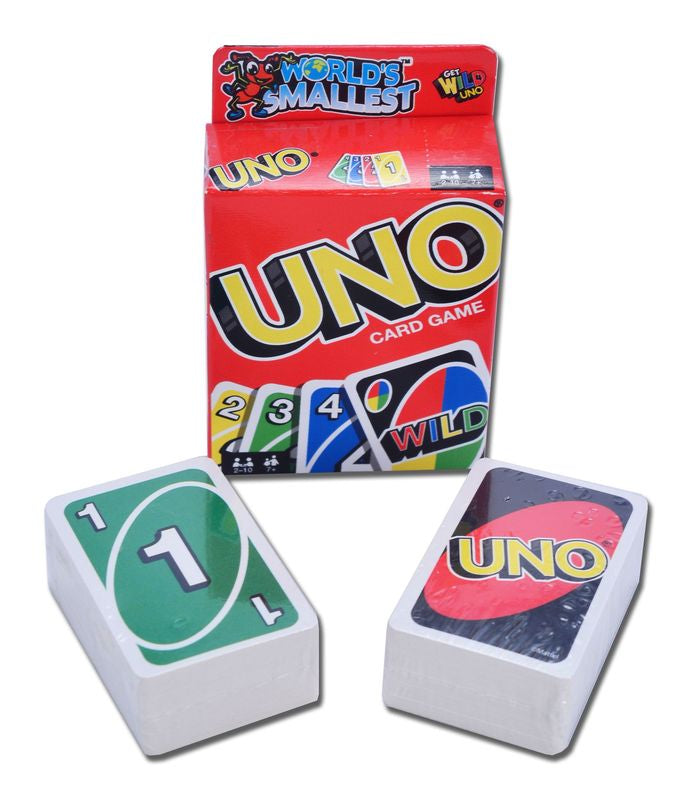 Worlds Smallest UNO Card Game