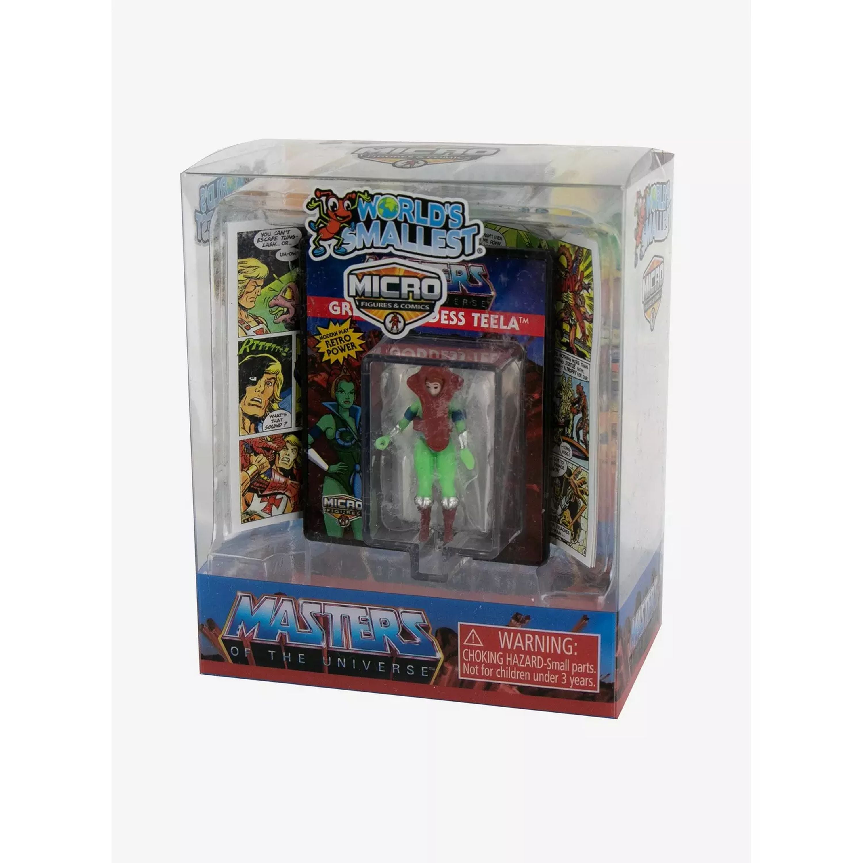 World's Smallest Micro Comic Book & Figure Masters Of The Universe Assorted Styles