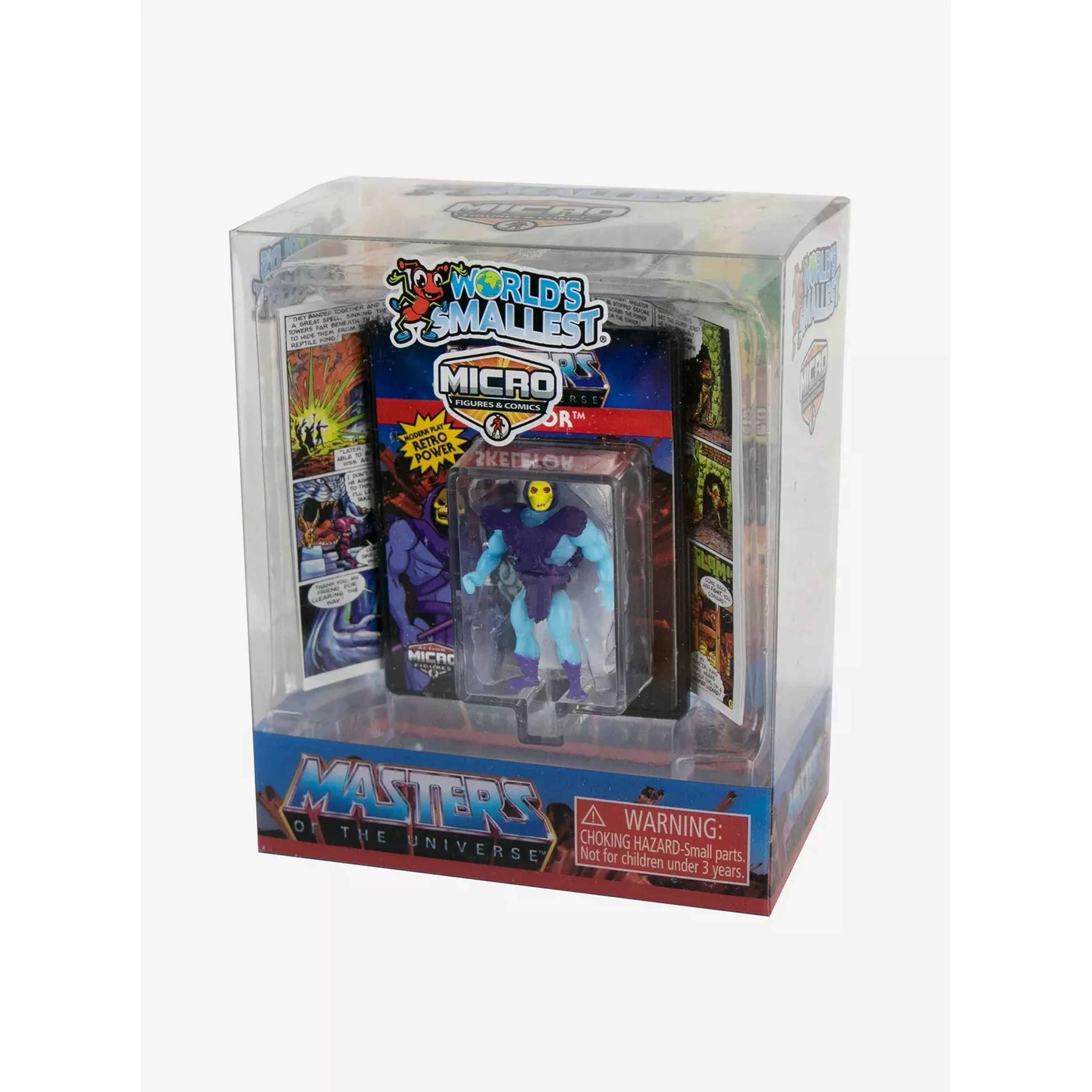 World's Smallest Micro Comic Book & Figure Masters Of The Universe Assorted Styles