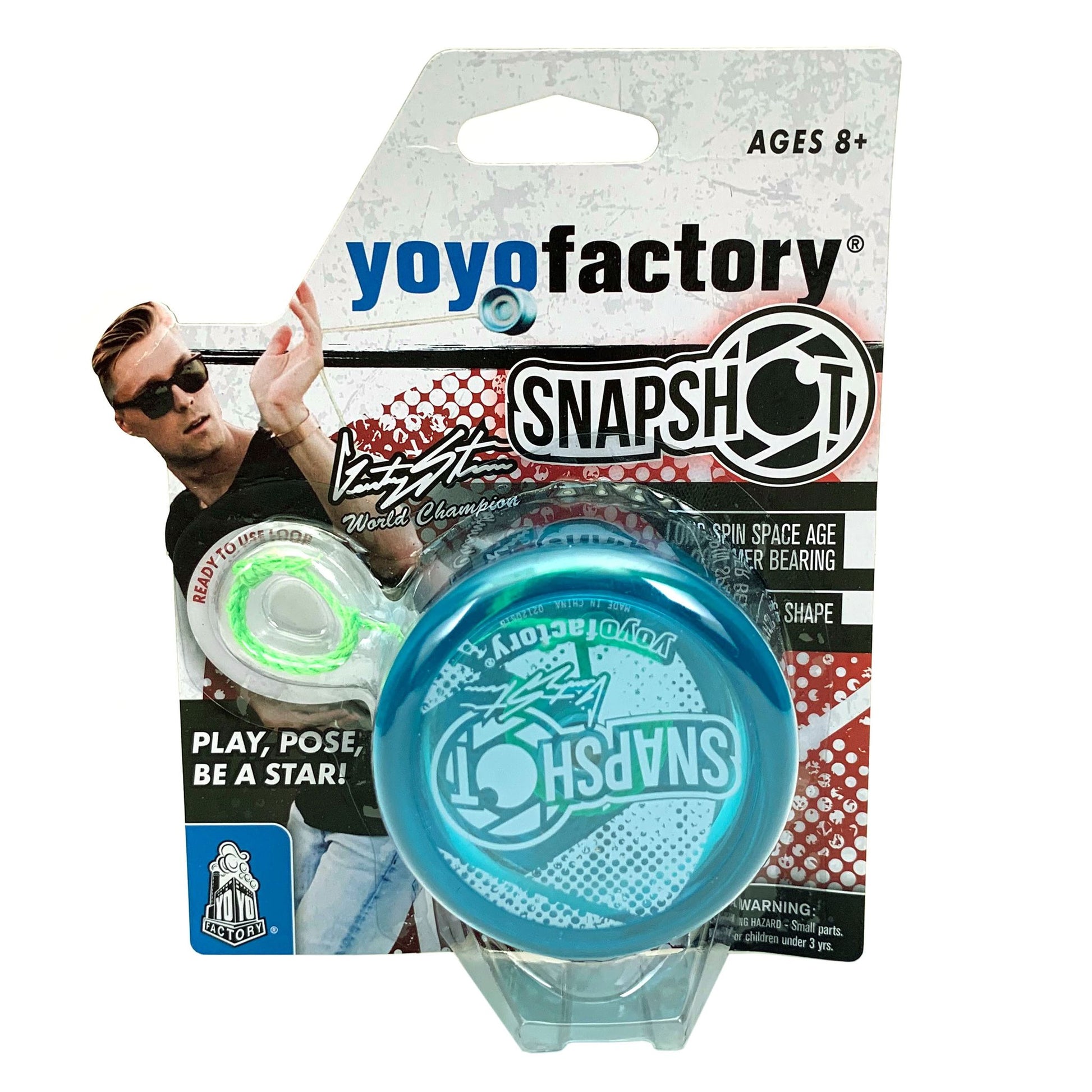 YoYo Factory Popstar Snapshot Blue - Toyworld Australia