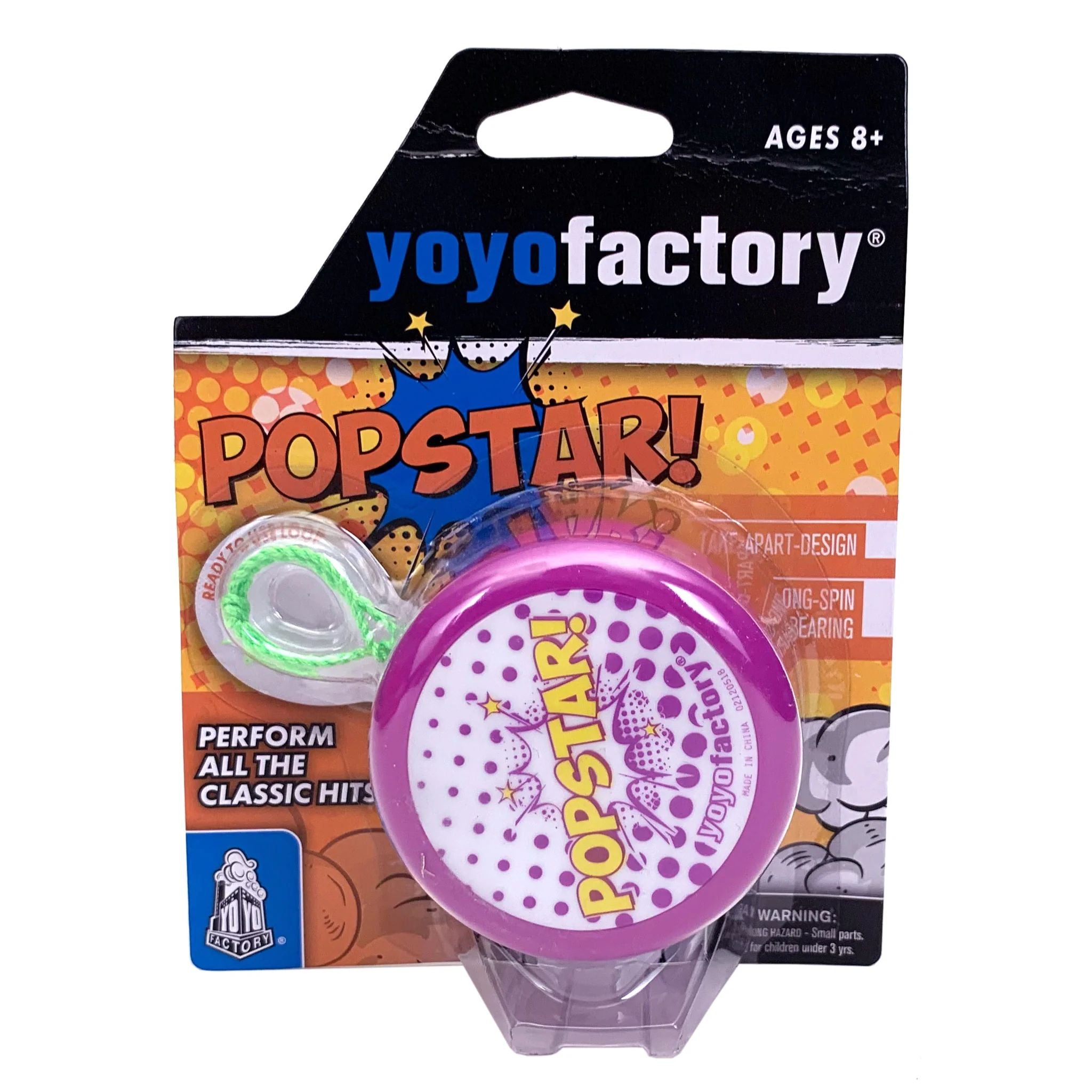 YoYo Factory Popstar Yoyo Assorted Styles