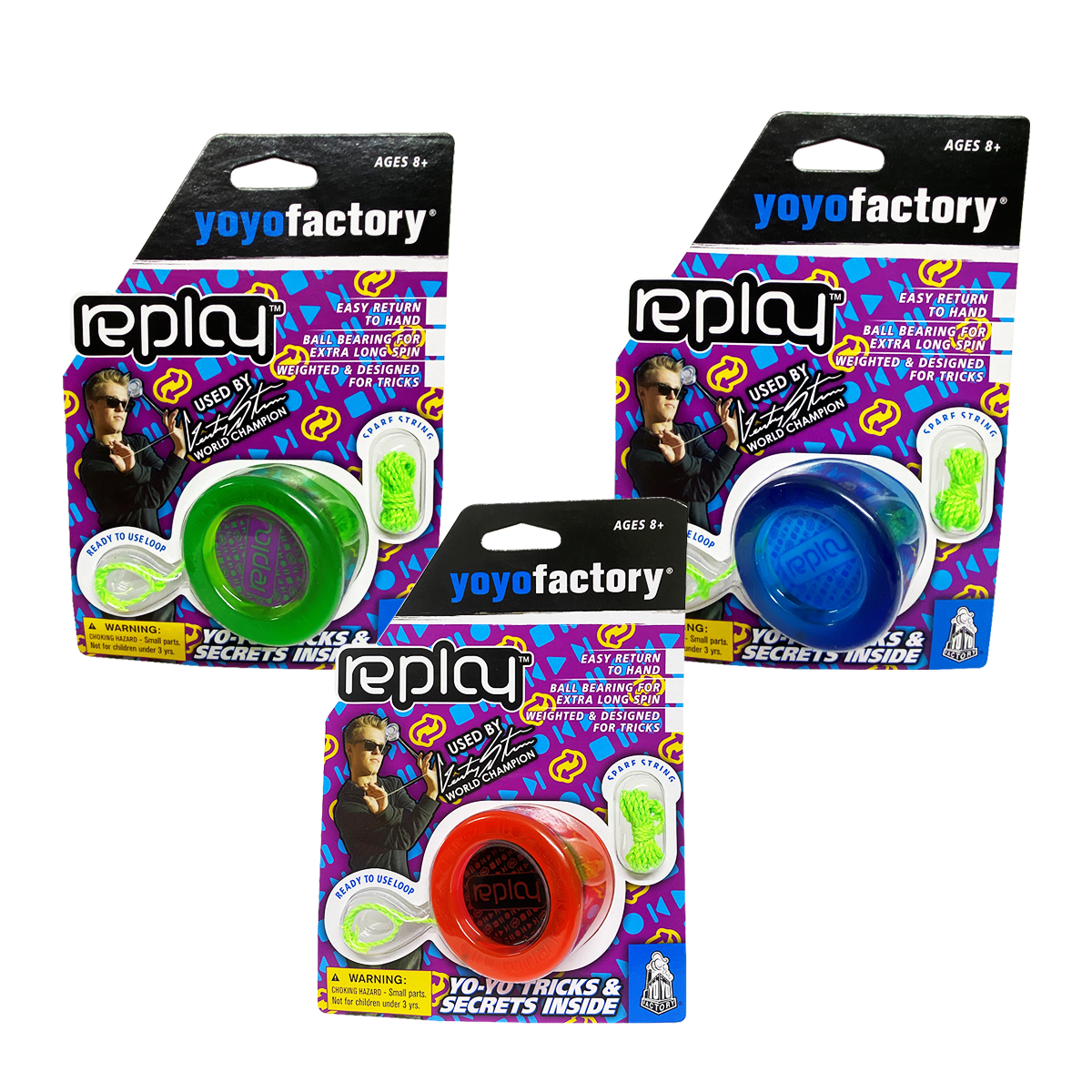 YoYo Factory Replay Assorted Styles - Toyworld Australia