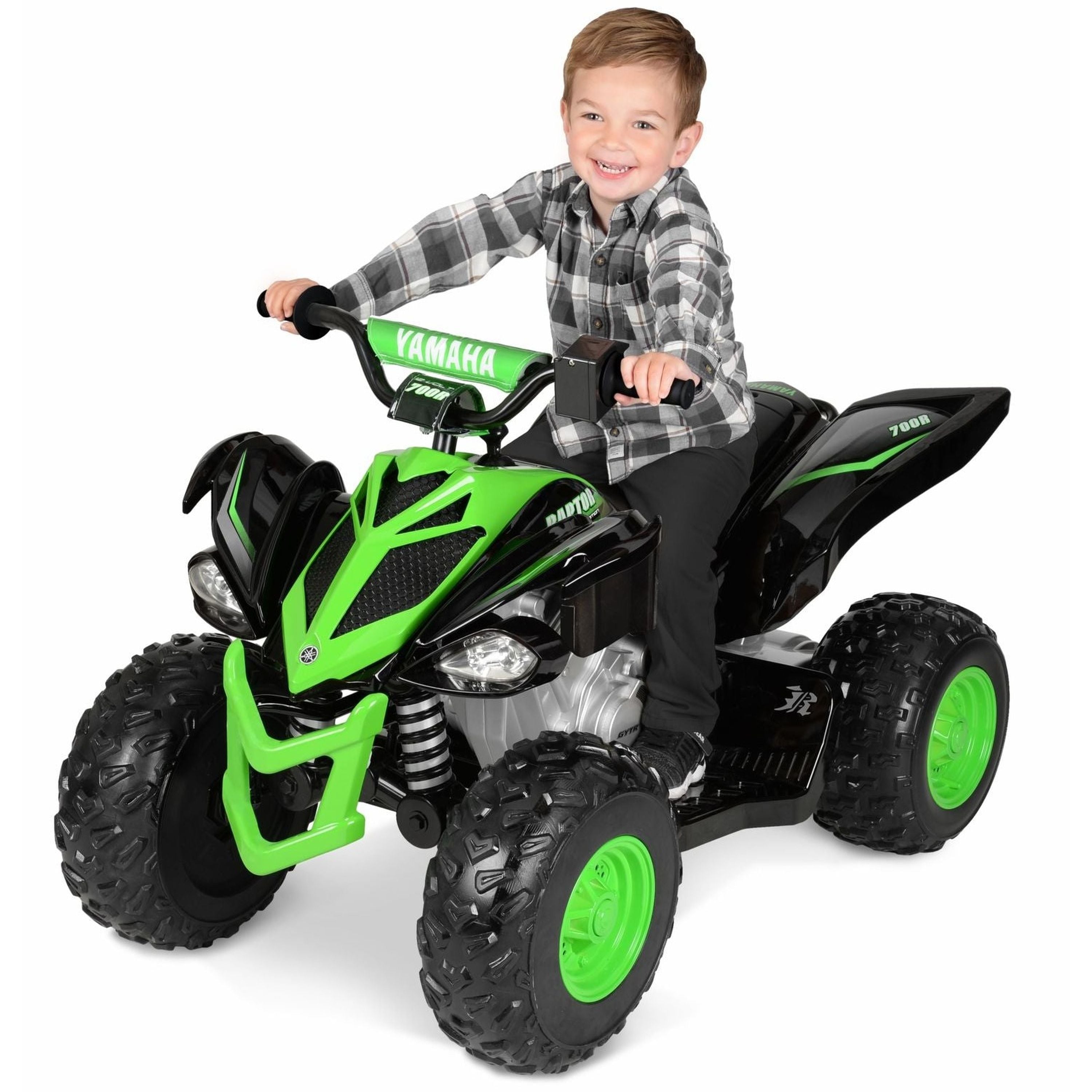 Yamaha 12 Volt Raptor ATV Green